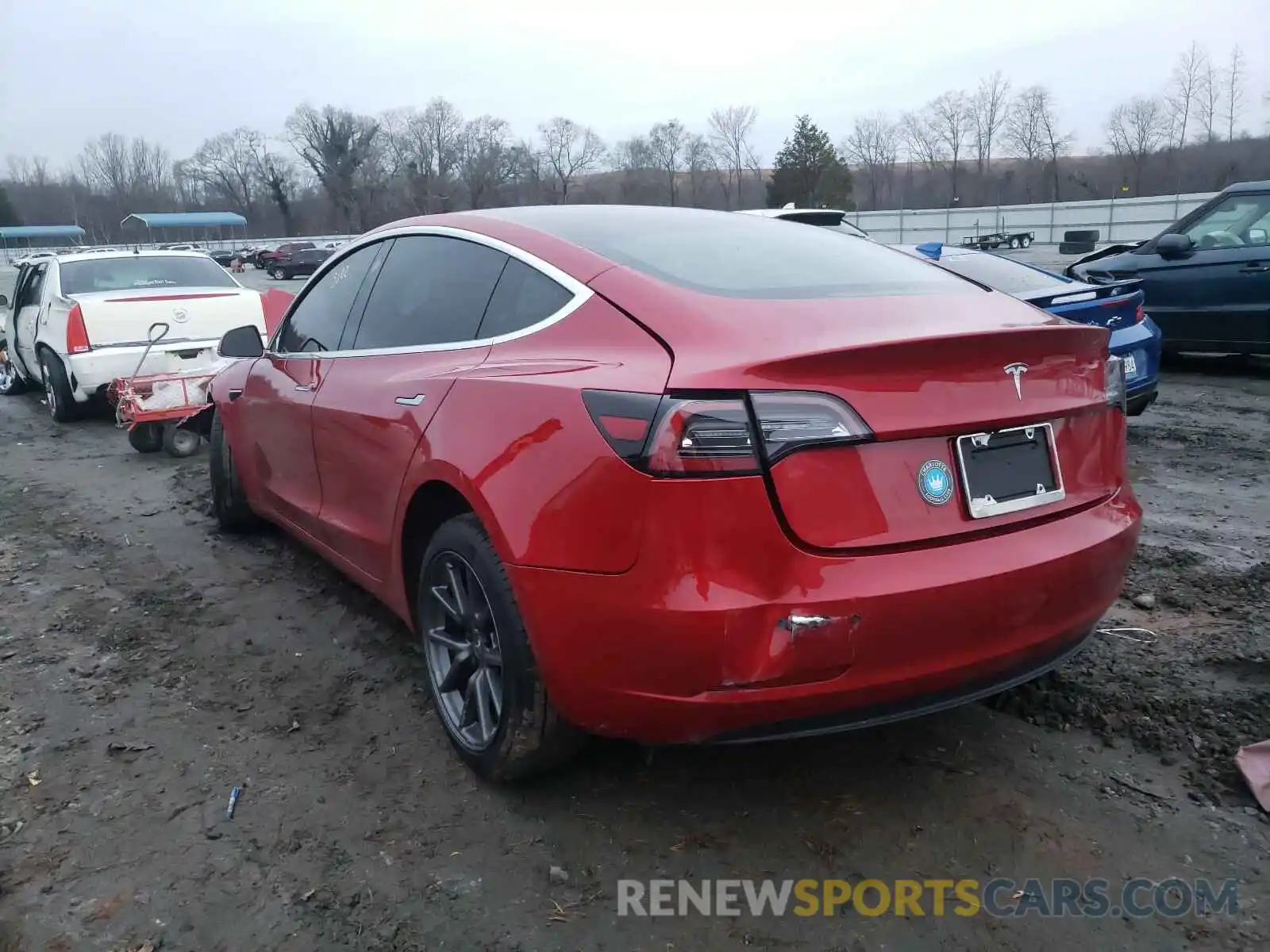 3 Фотография поврежденного автомобиля 5YJ3E1EA8LF705690 TESLA MODEL 3 2020