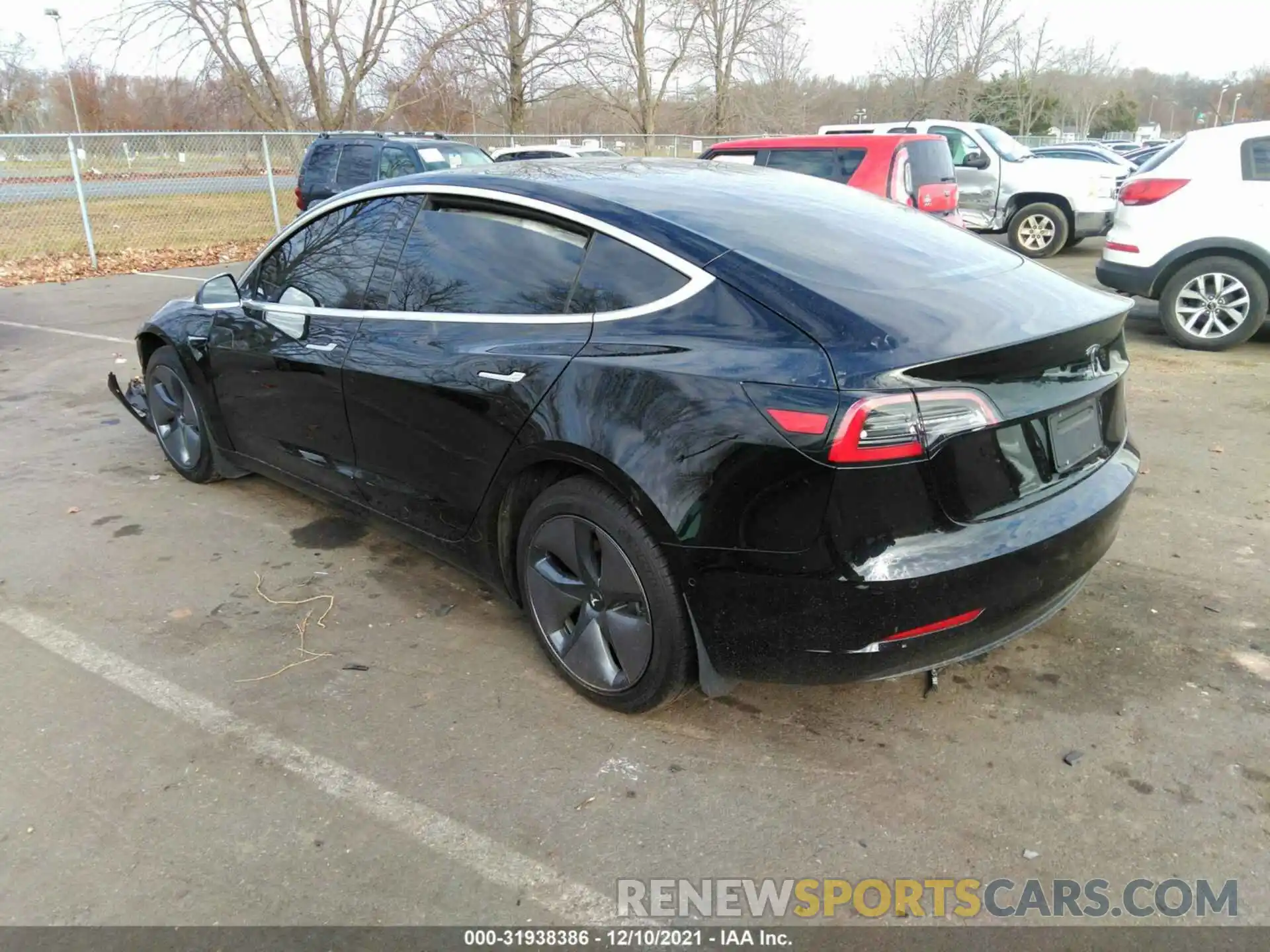 3 Photograph of a damaged car 5YJ3E1EA8LF715135 TESLA MODEL 3 2020