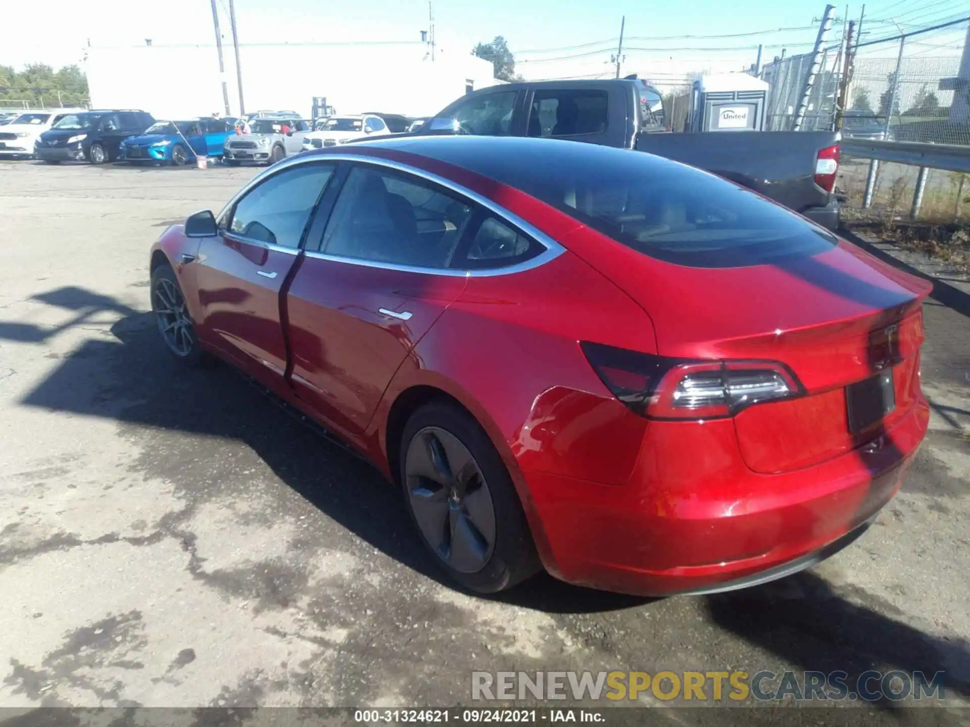 3 Фотография поврежденного автомобиля 5YJ3E1EA8LF718715 TESLA MODEL 3 2020