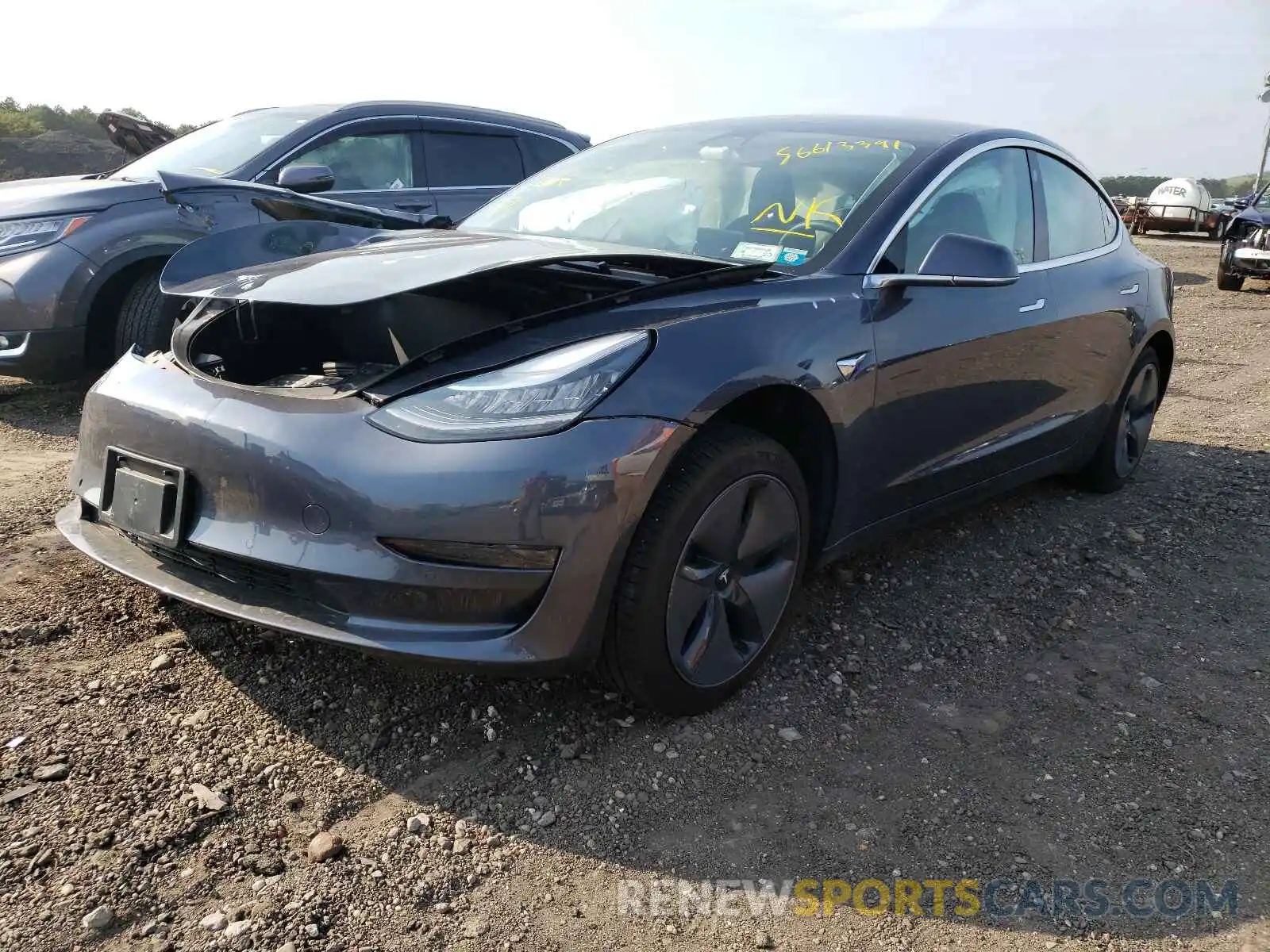 2 Фотография поврежденного автомобиля 5YJ3E1EA8LF736714 TESLA MODEL 3 2020