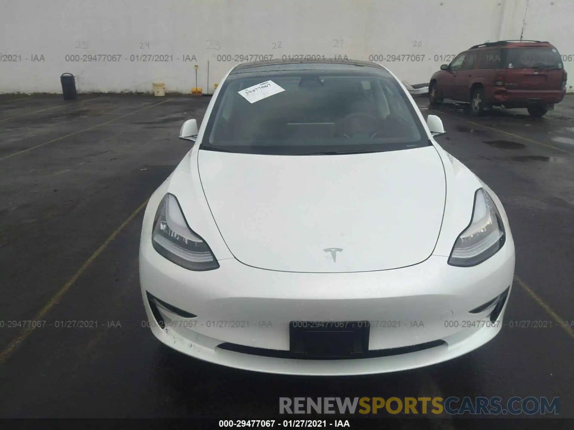 6 Photograph of a damaged car 5YJ3E1EA8LF740312 TESLA MODEL 3 2020