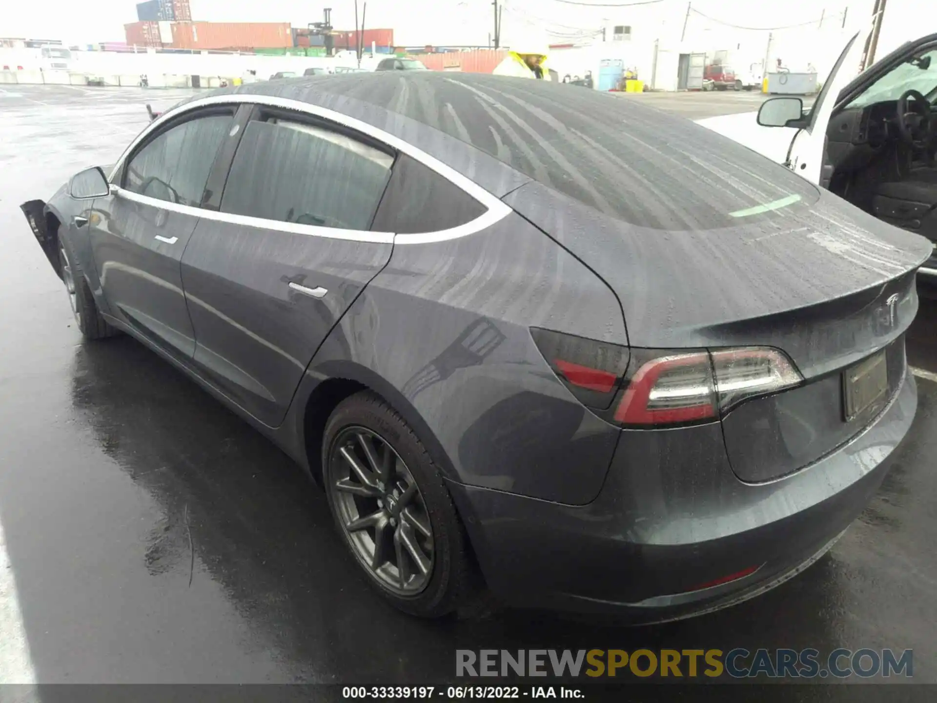 3 Photograph of a damaged car 5YJ3E1EA8LF743517 TESLA MODEL 3 2020