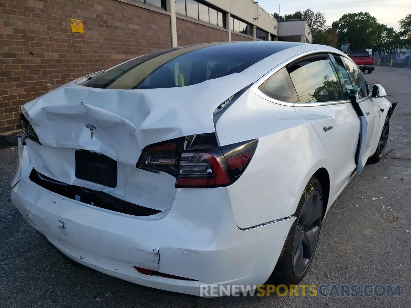 4 Photograph of a damaged car 5YJ3E1EA8LF745378 TESLA MODEL 3 2020