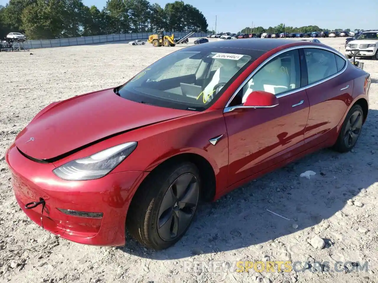 2 Фотография поврежденного автомобиля 5YJ3E1EA8LF746028 TESLA MODEL 3 2020