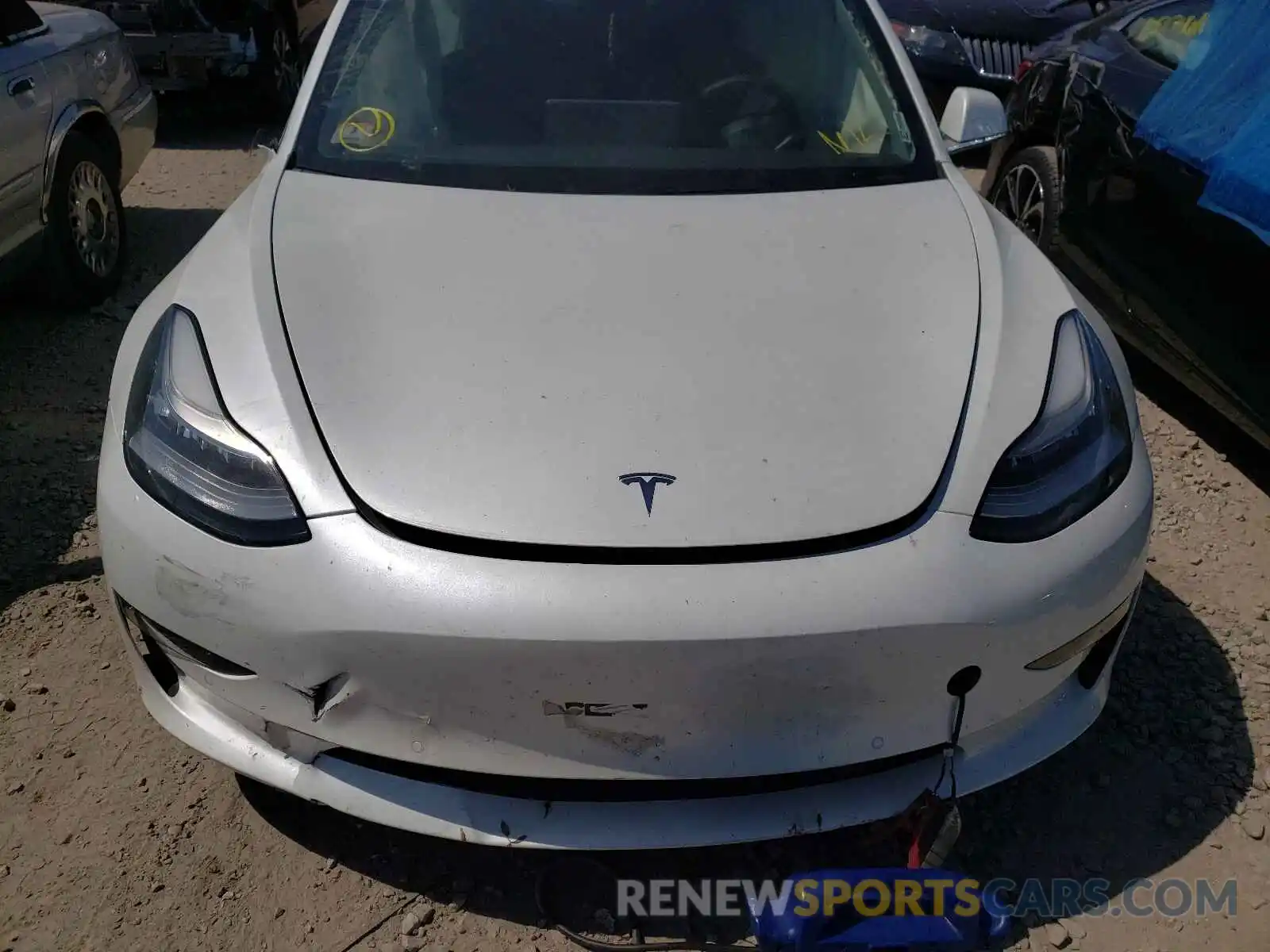 7 Photograph of a damaged car 5YJ3E1EA8LF785198 TESLA MODEL 3 2020