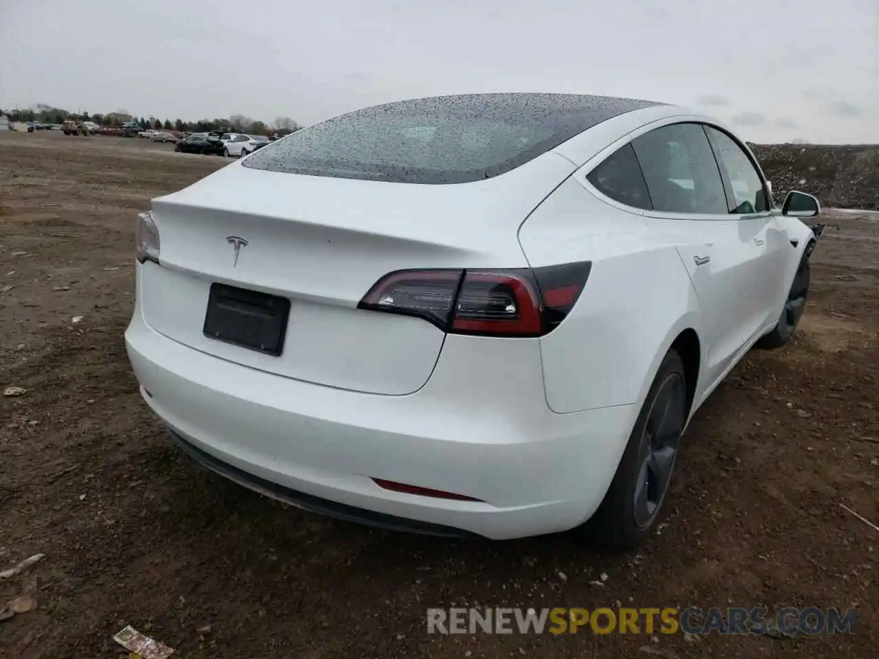 4 Фотография поврежденного автомобиля 5YJ3E1EA8LF785380 TESLA MODEL 3 2020