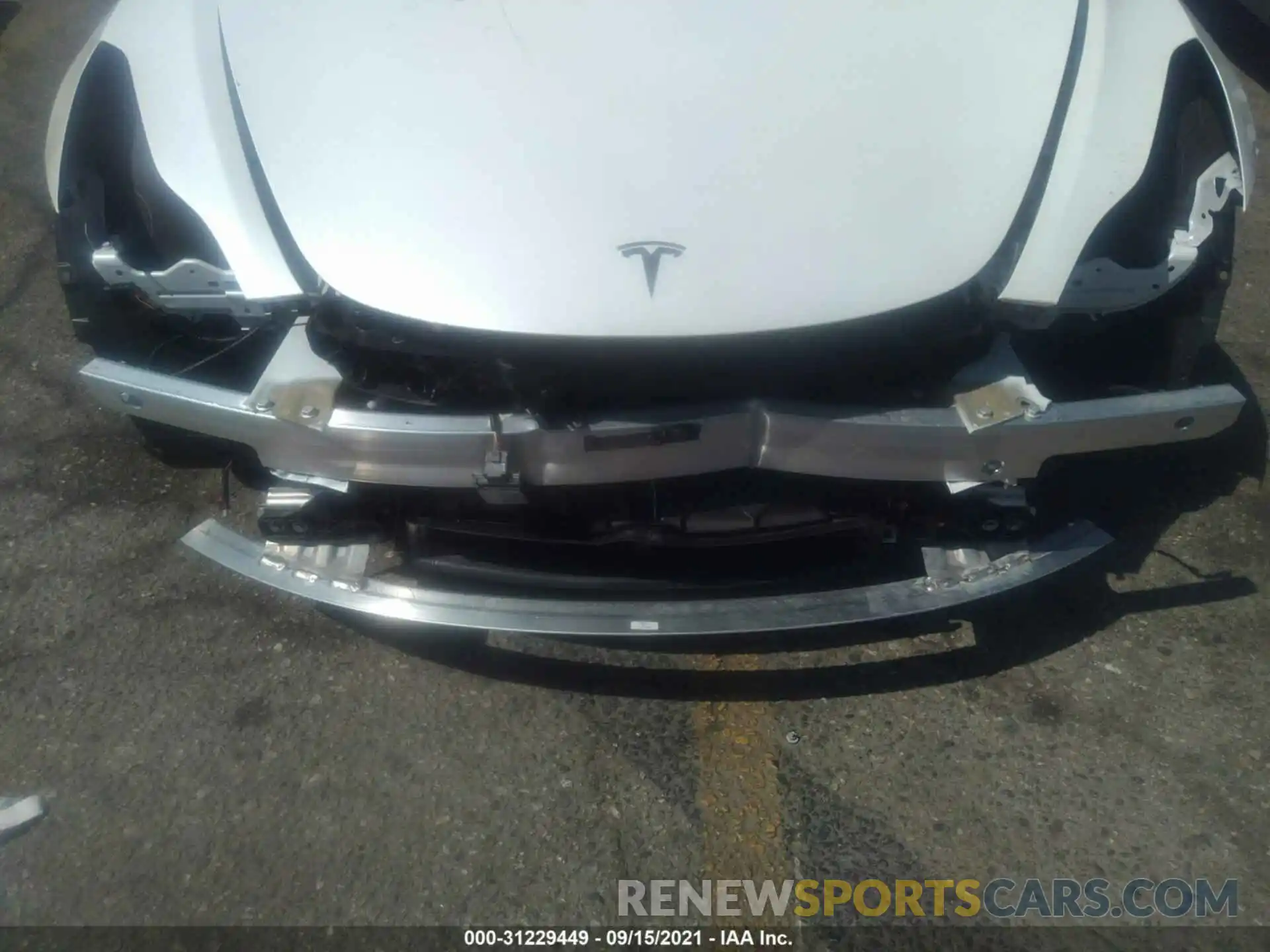 6 Photograph of a damaged car 5YJ3E1EA8LF805112 TESLA MODEL 3 2020