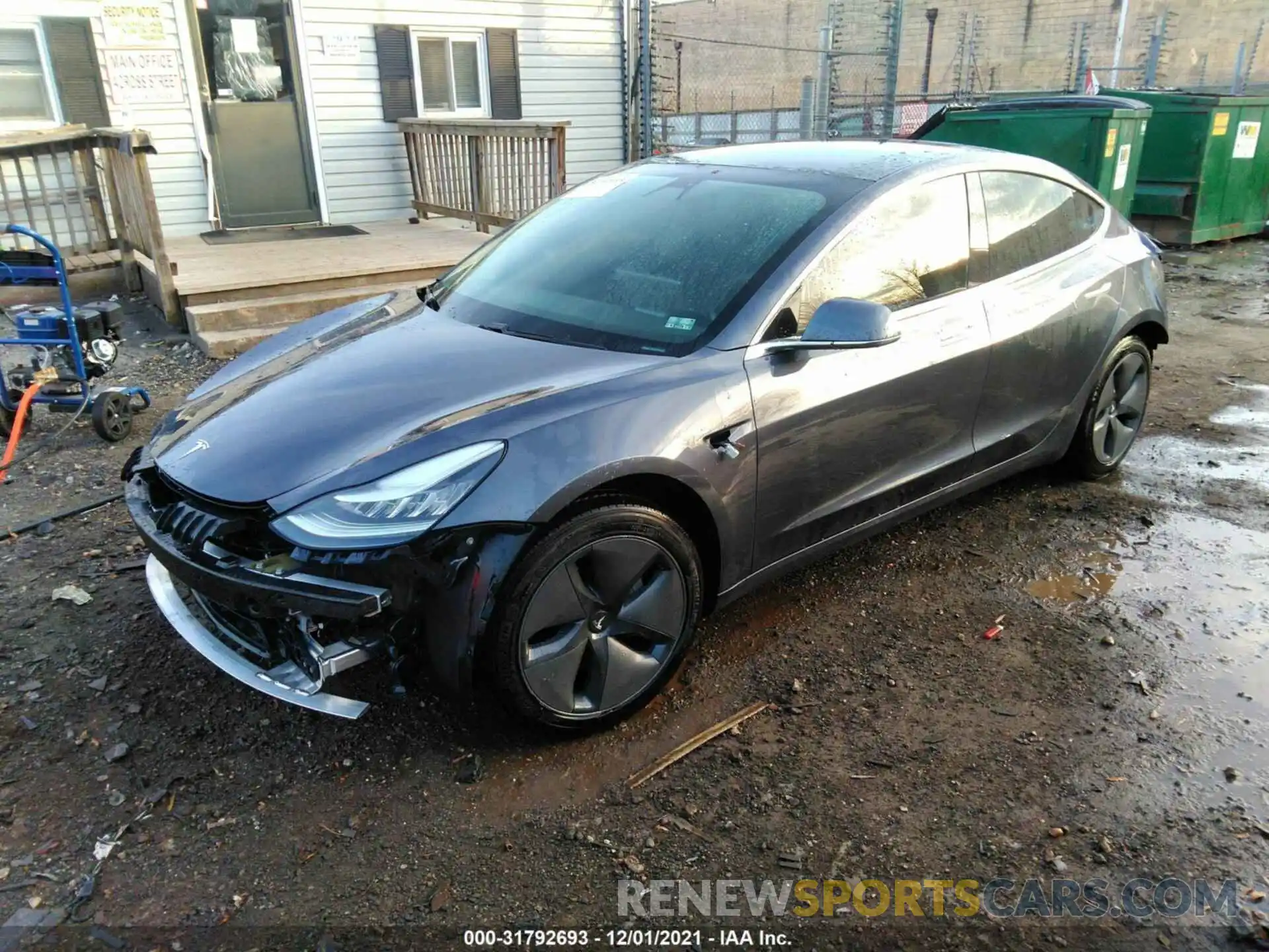 2 Photograph of a damaged car 5YJ3E1EA9LF495830 TESLA MODEL 3 2020