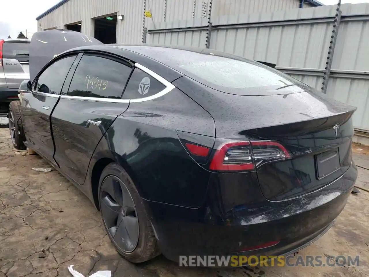 3 Photograph of a damaged car 5YJ3E1EA9LF590243 TESLA MODEL 3 2020