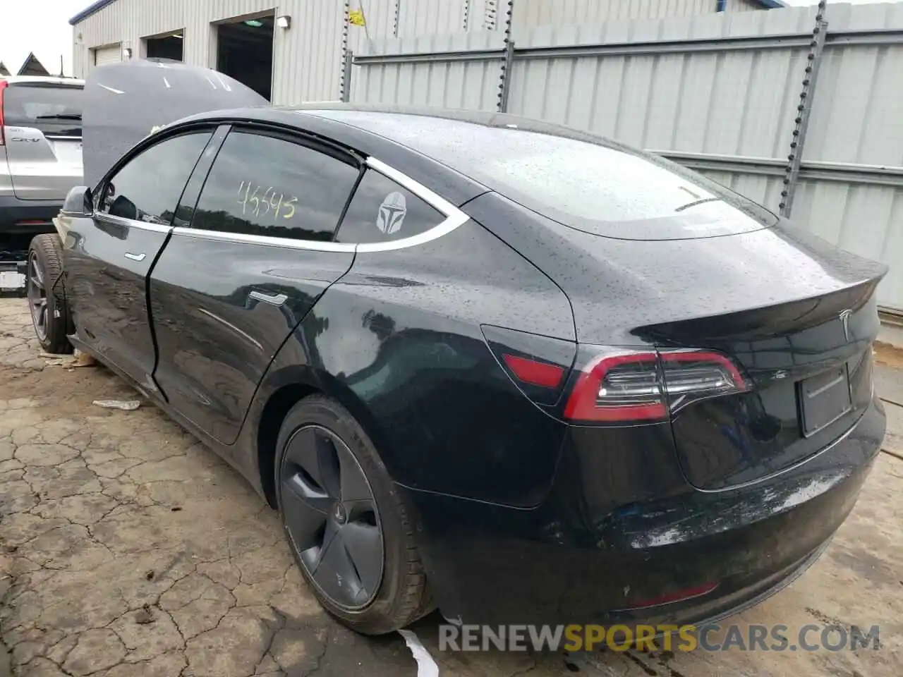 4 Photograph of a damaged car 5YJ3E1EA9LF590243 TESLA MODEL 3 2020