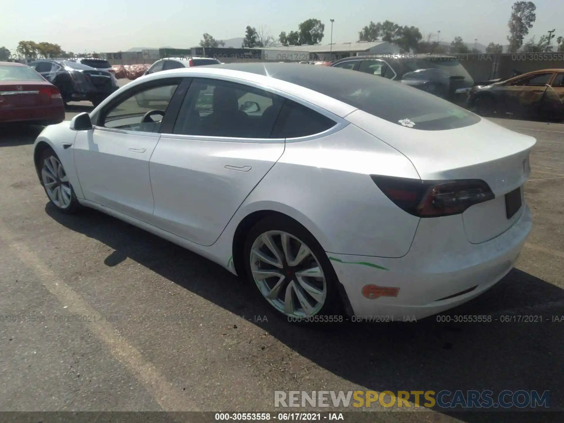 3 Photograph of a damaged car 5YJ3E1EA9LF590971 TESLA MODEL 3 2020