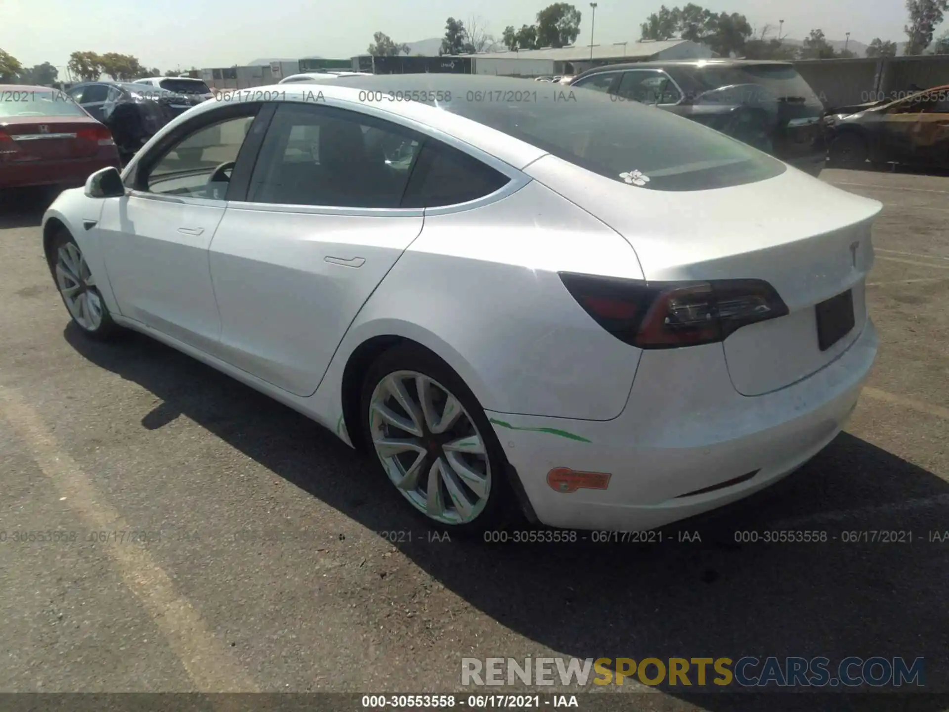 4 Photograph of a damaged car 5YJ3E1EA9LF590971 TESLA MODEL 3 2020