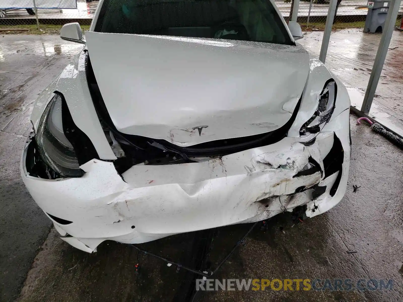 9 Photograph of a damaged car 5YJ3E1EA9LF597760 TESLA MODEL 3 2020