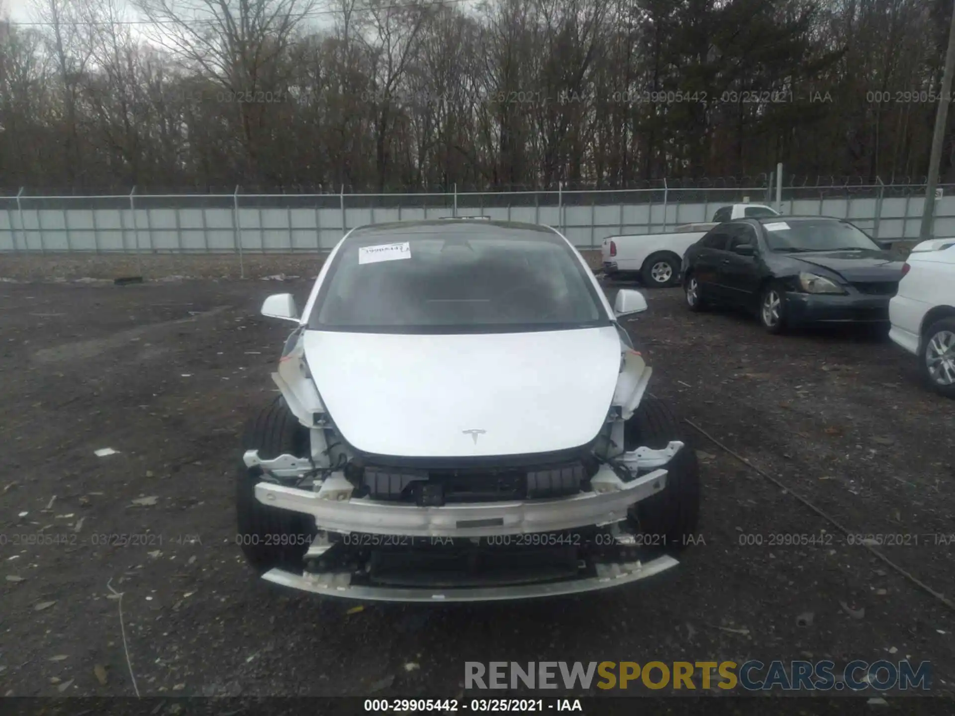 6 Photograph of a damaged car 5YJ3E1EA9LF598679 TESLA MODEL 3 2020