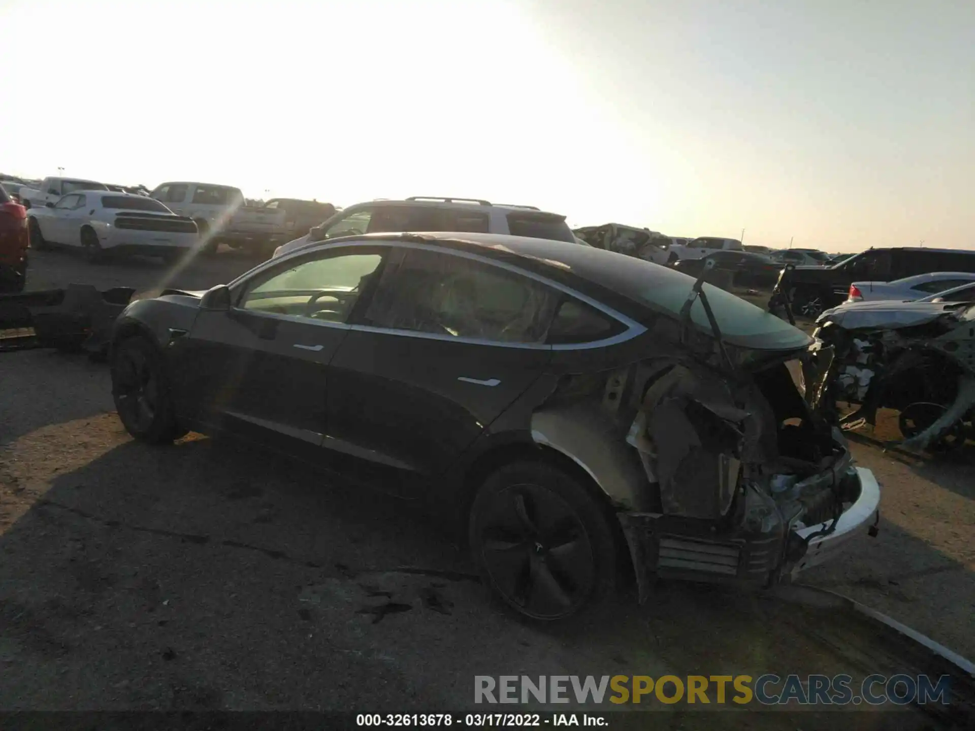 3 Photograph of a damaged car 5YJ3E1EA9LF598844 TESLA MODEL 3 2020