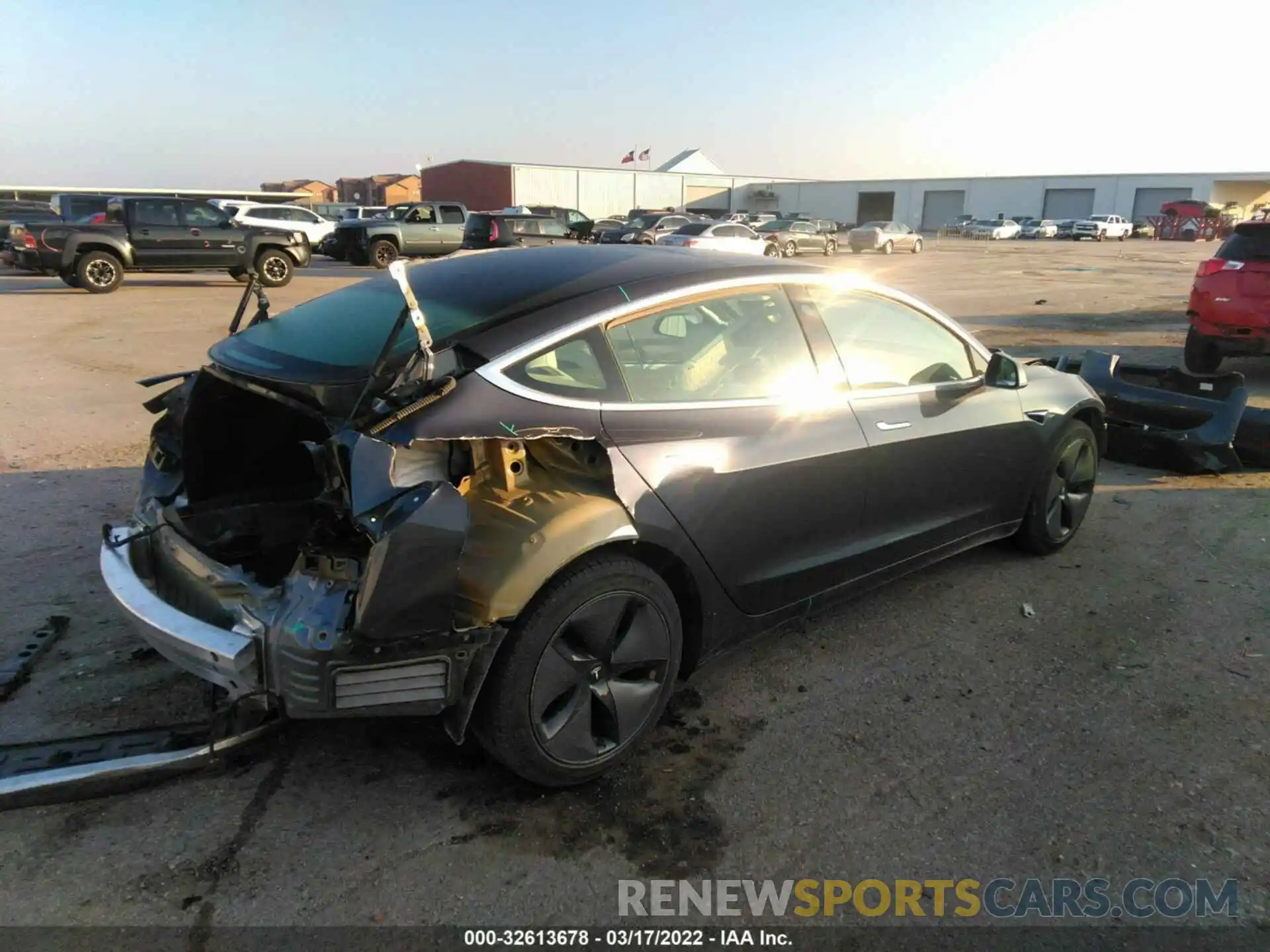 4 Photograph of a damaged car 5YJ3E1EA9LF598844 TESLA MODEL 3 2020