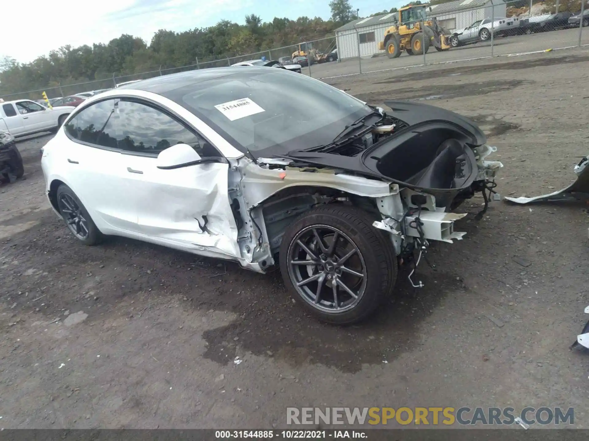 1 Photograph of a damaged car 5YJ3E1EA9LF599010 TESLA MODEL 3 2020