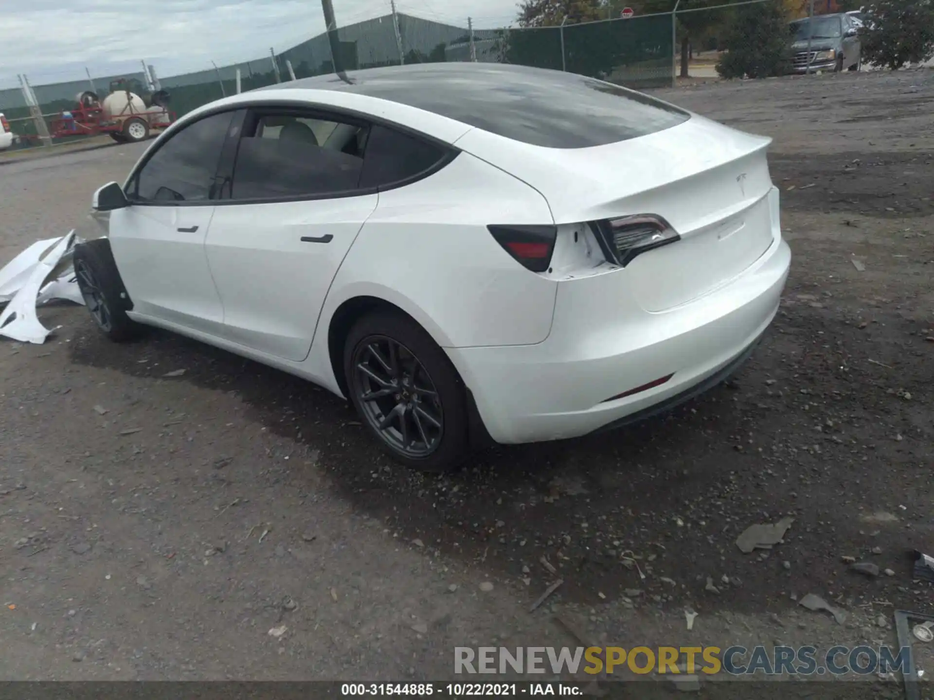 3 Photograph of a damaged car 5YJ3E1EA9LF599010 TESLA MODEL 3 2020