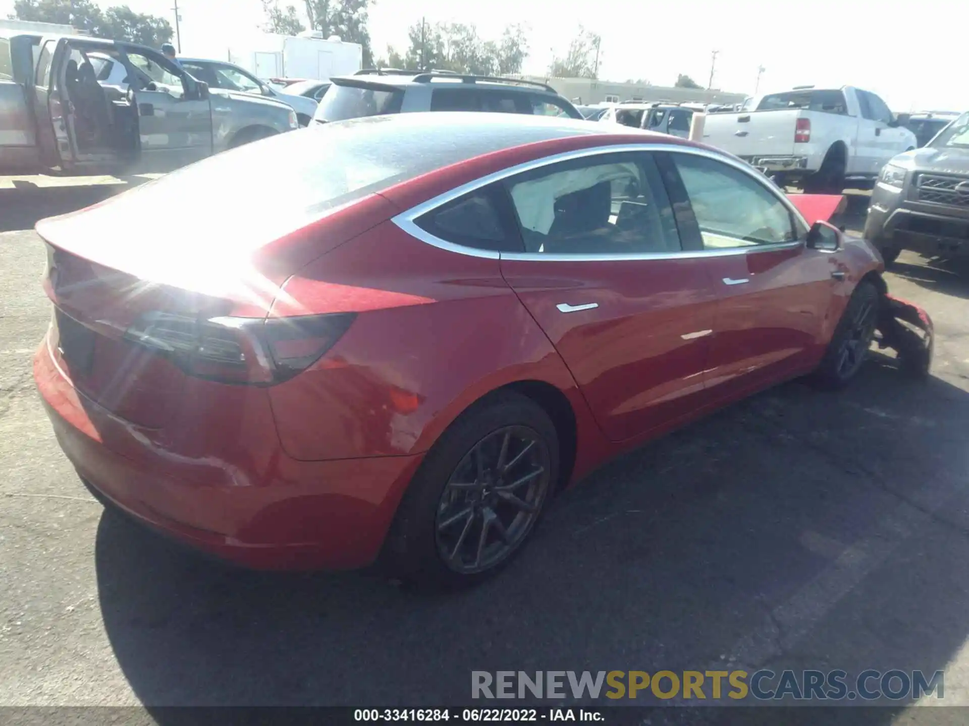 4 Photograph of a damaged car 5YJ3E1EA9LF606554 TESLA MODEL 3 2020