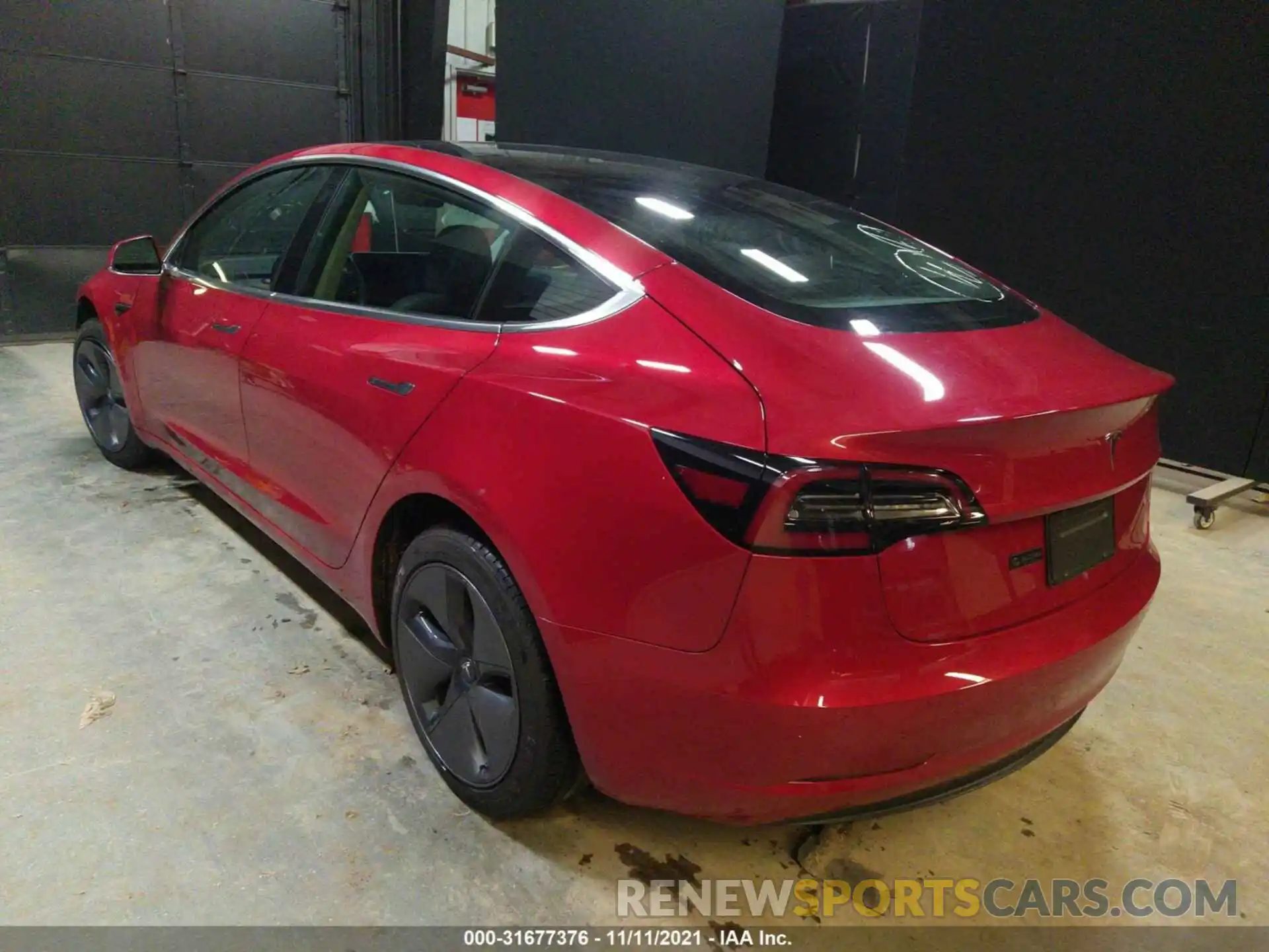 3 Photograph of a damaged car 5YJ3E1EA9LF606585 TESLA MODEL 3 2020