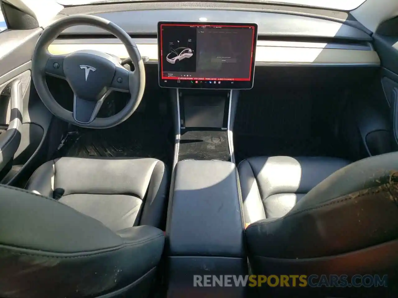 8 Photograph of a damaged car 5YJ3E1EA9LF612595 TESLA MODEL 3 2020