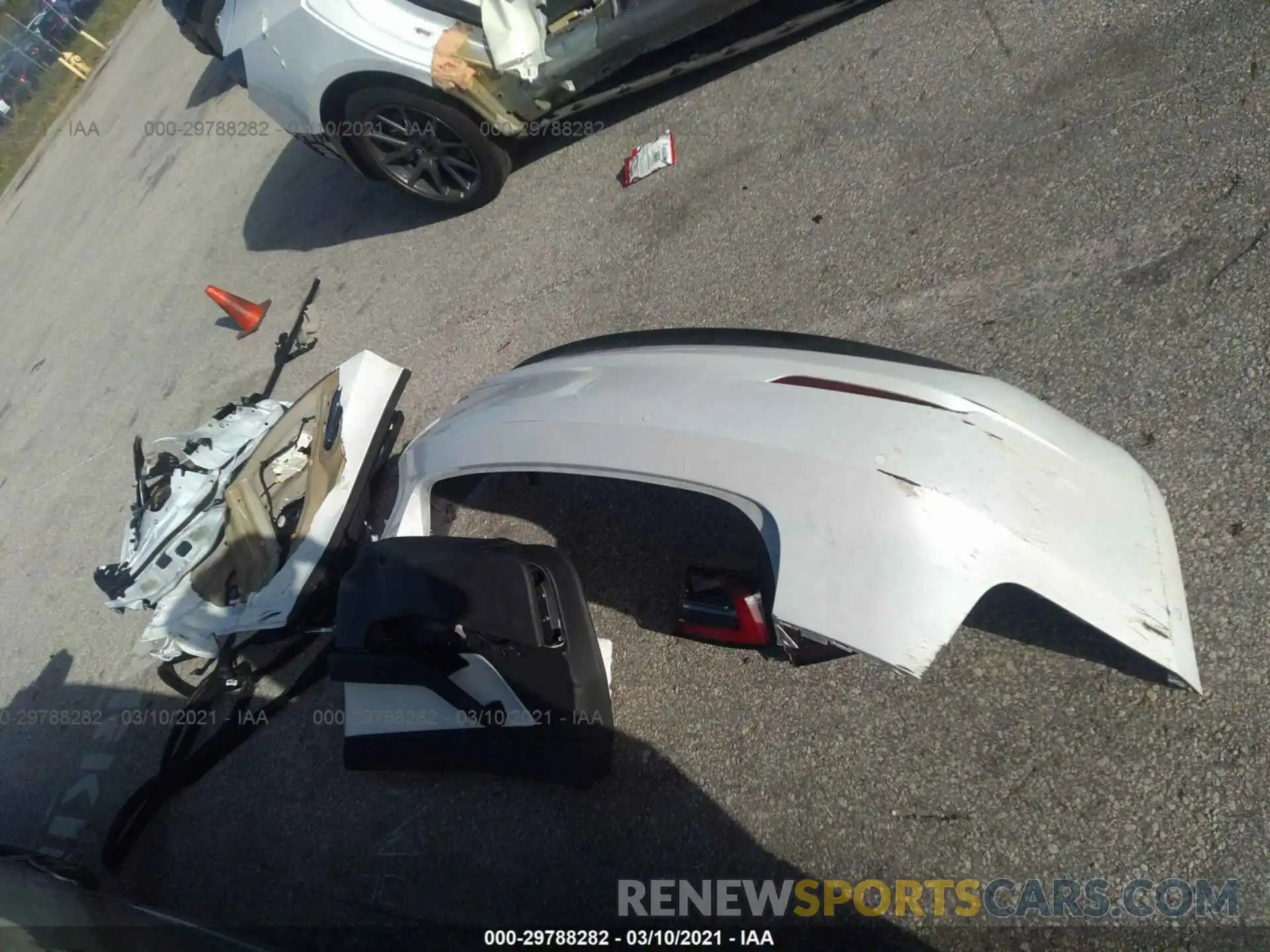 12 Photograph of a damaged car 5YJ3E1EA9LF615206 TESLA MODEL 3 2020