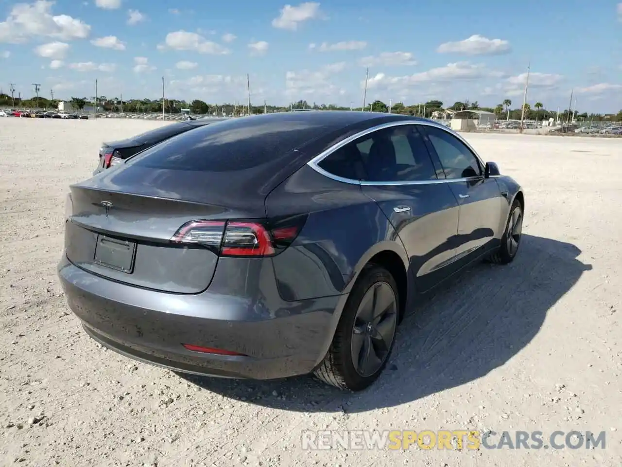 4 Фотография поврежденного автомобиля 5YJ3E1EA9LF630708 TESLA MODEL 3 2020