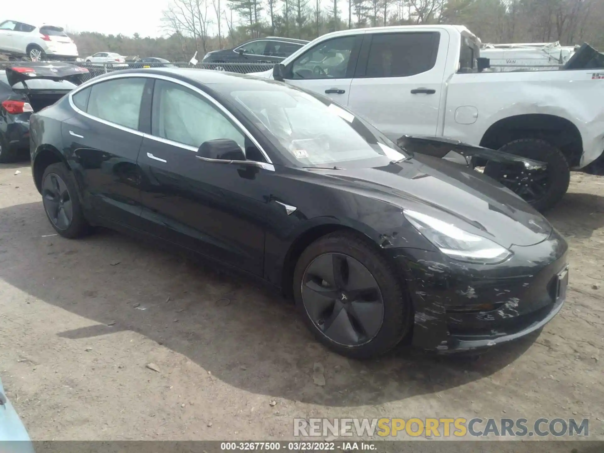 1 Фотография поврежденного автомобиля 5YJ3E1EA9LF643846 TESLA MODEL 3 2020