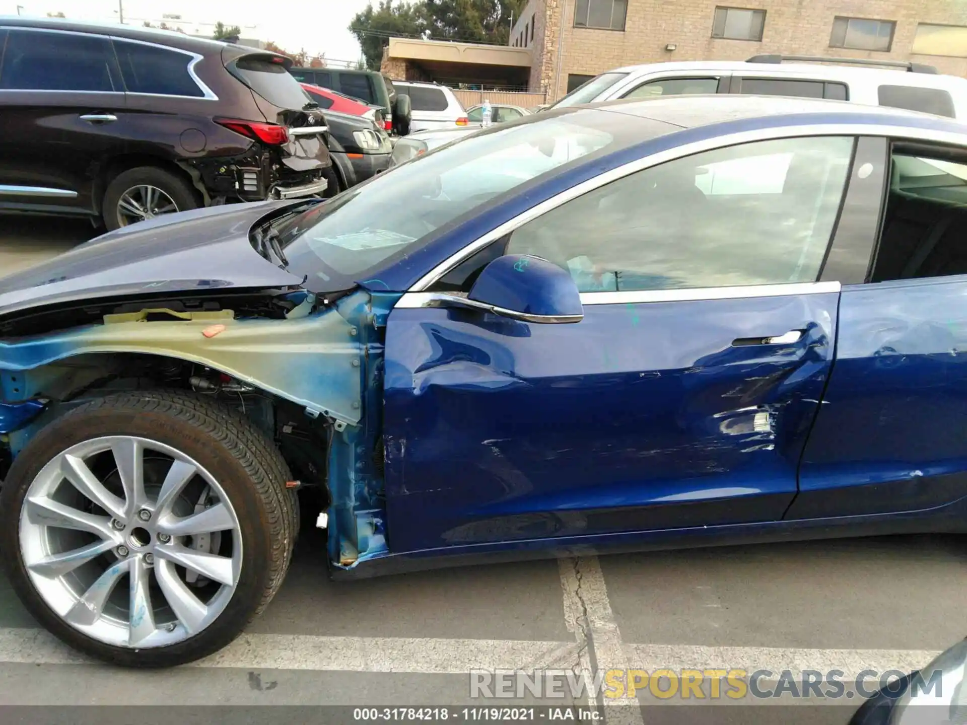 6 Photograph of a damaged car 5YJ3E1EA9LF645841 TESLA MODEL 3 2020