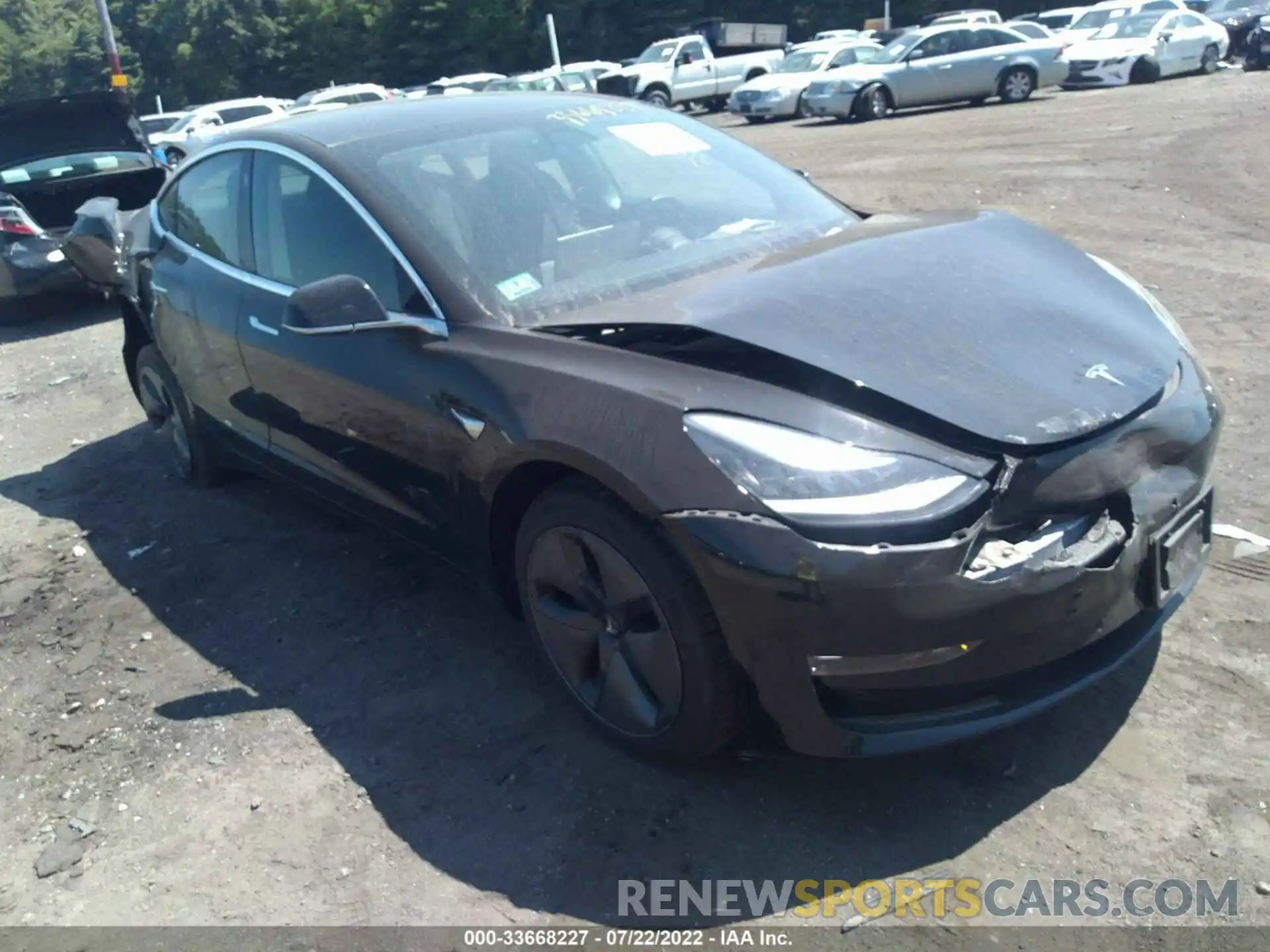 1 Фотография поврежденного автомобиля 5YJ3E1EA9LF657388 TESLA MODEL 3 2020