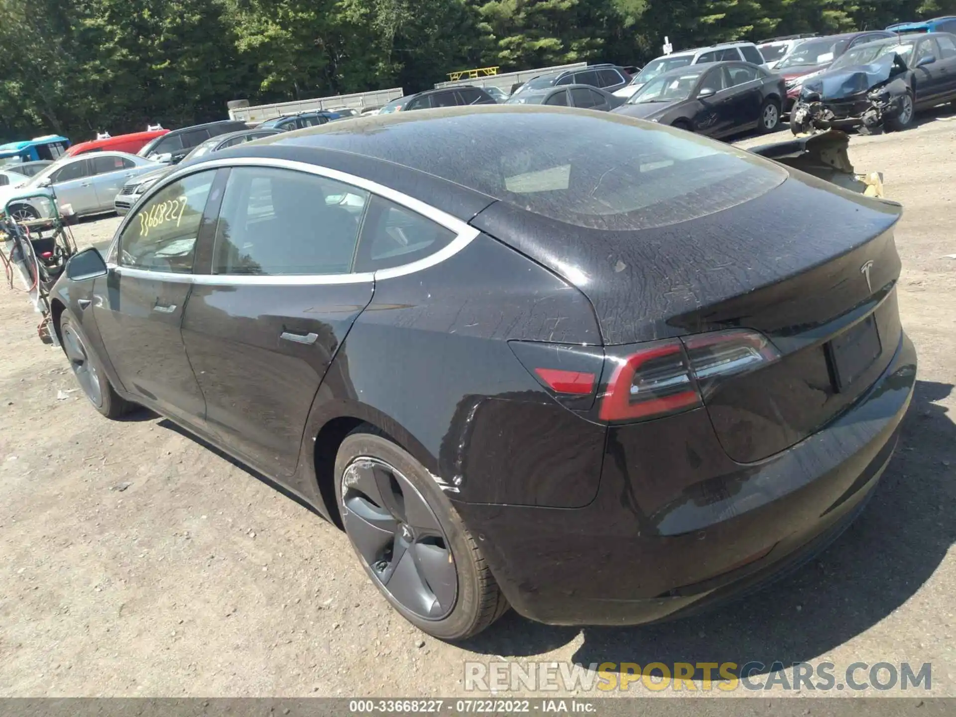 3 Фотография поврежденного автомобиля 5YJ3E1EA9LF657388 TESLA MODEL 3 2020