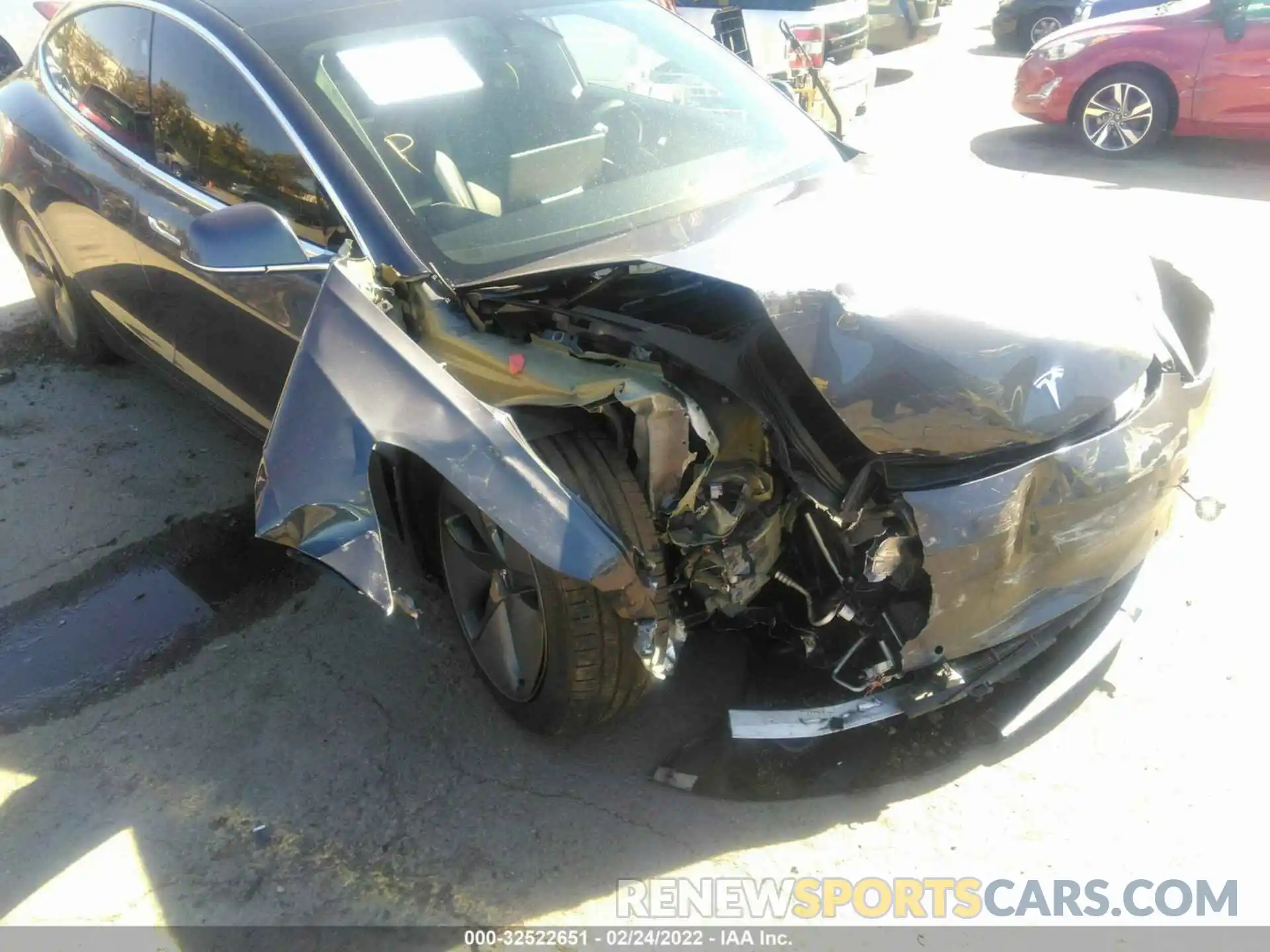 6 Photograph of a damaged car 5YJ3E1EA9LF657830 TESLA MODEL 3 2020