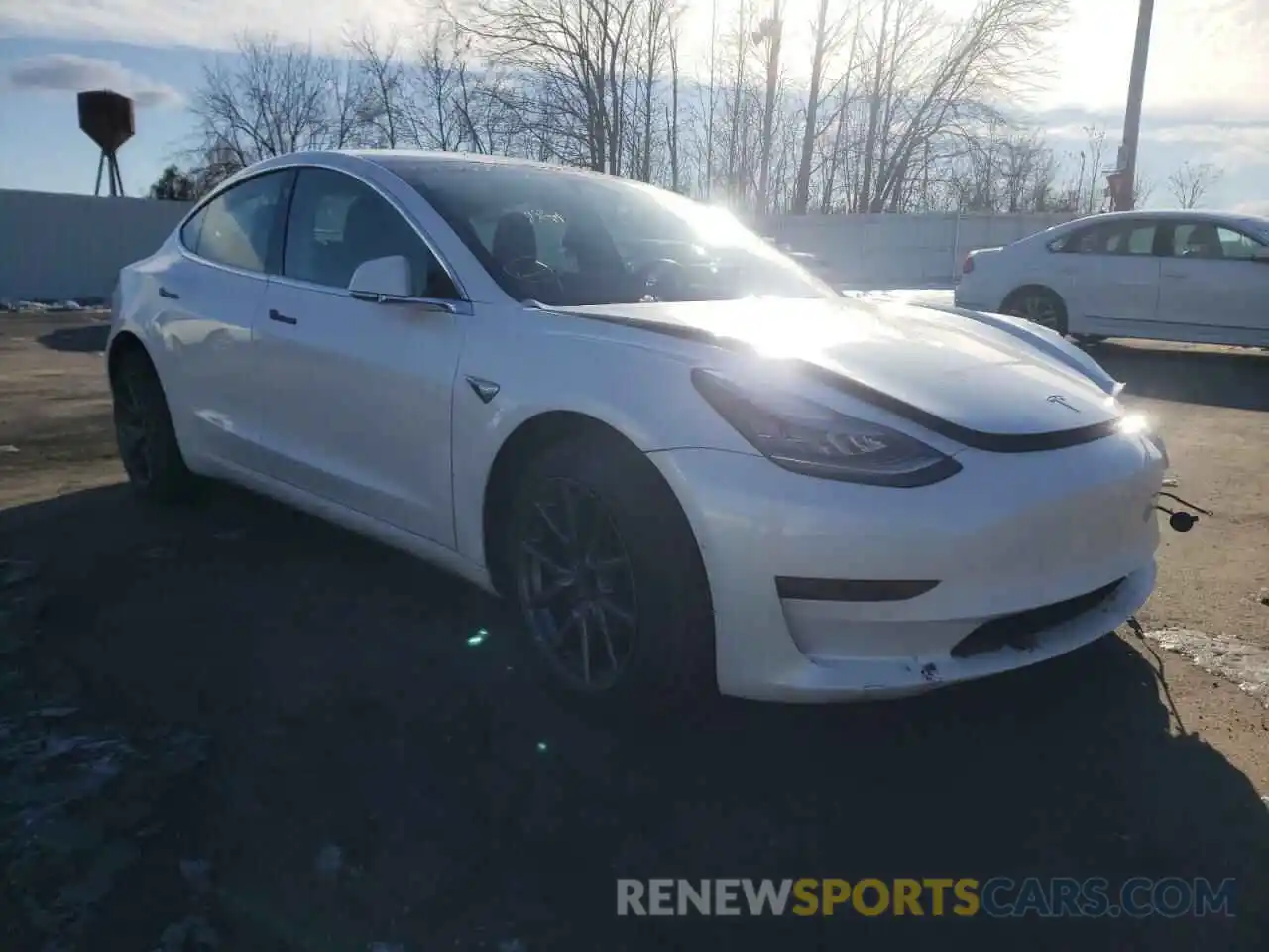 1 Photograph of a damaged car 5YJ3E1EA9LF658735 TESLA MODEL 3 2020