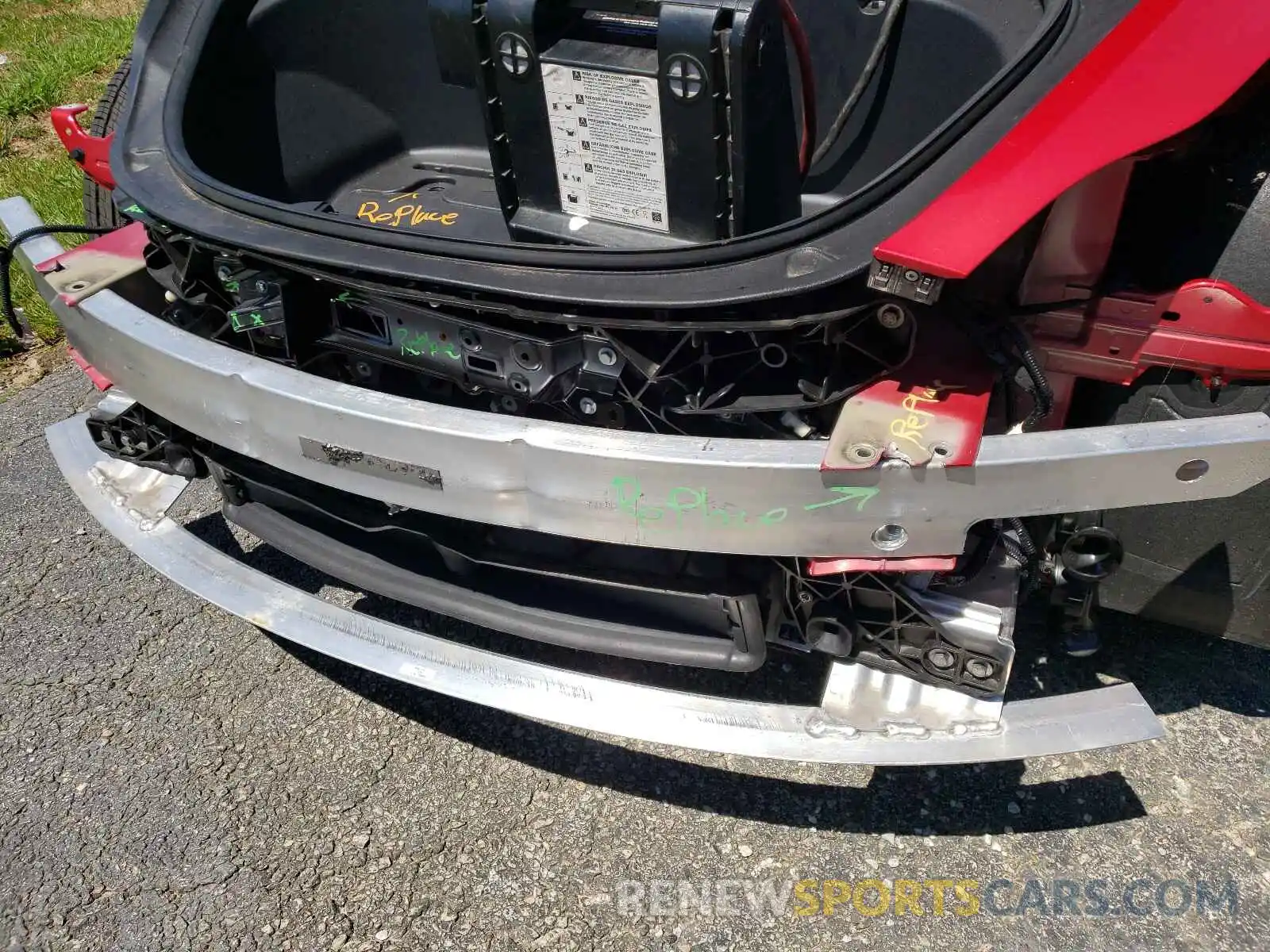 9 Photograph of a damaged car 5YJ3E1EA9LF703561 TESLA MODEL 3 2020