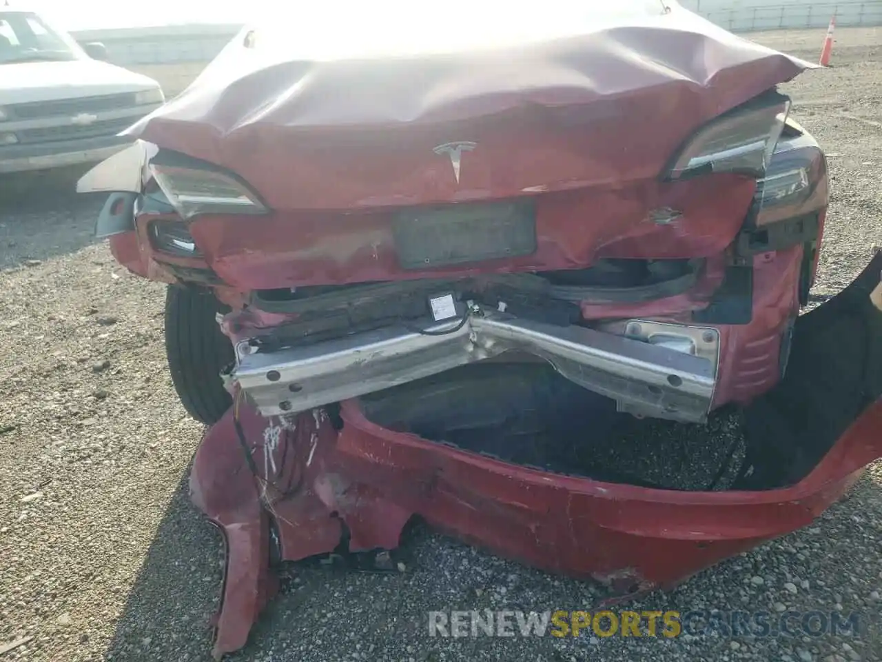 9 Photograph of a damaged car 5YJ3E1EA9LF703608 TESLA MODEL 3 2020