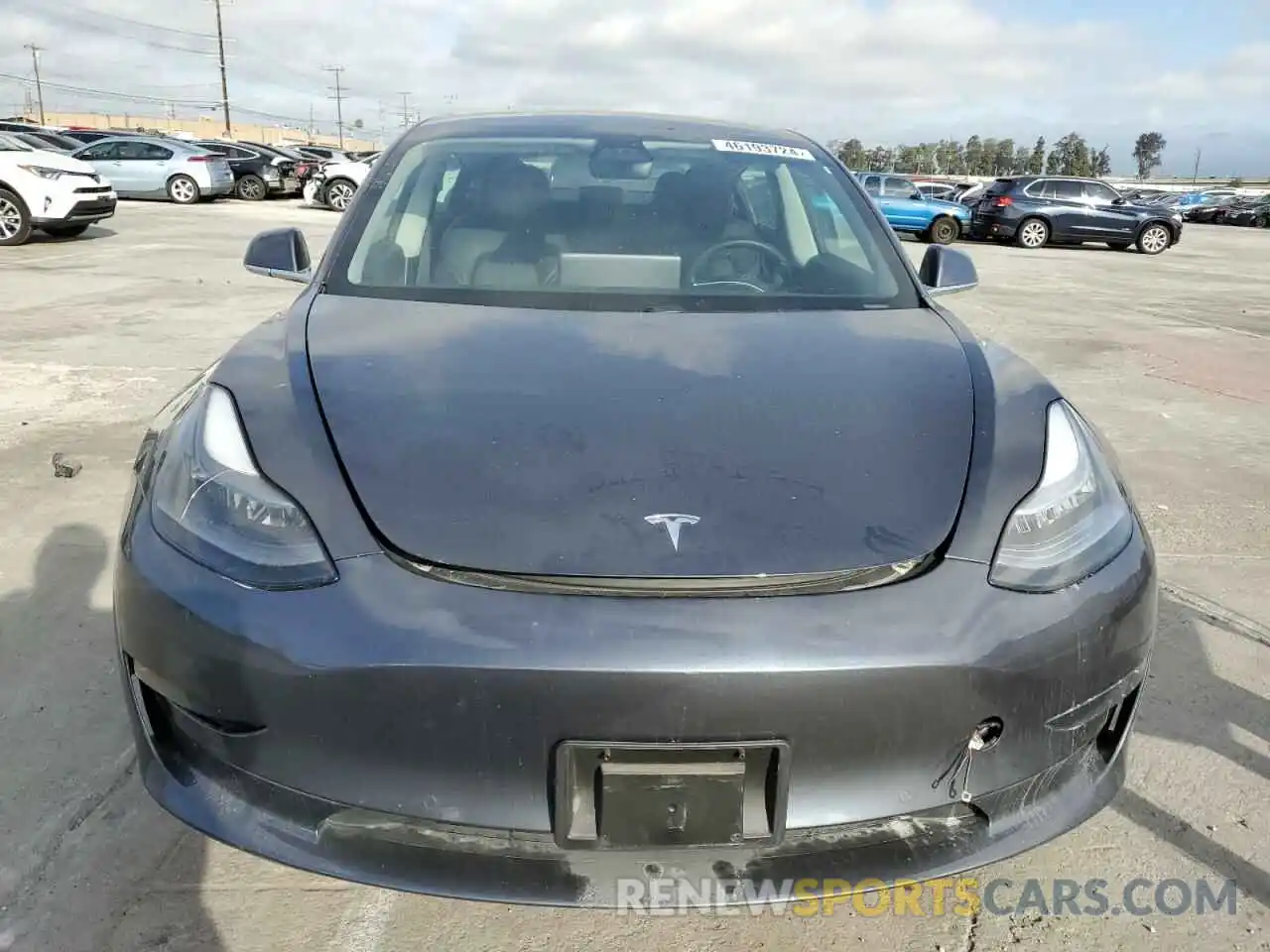 5 Photograph of a damaged car 5YJ3E1EA9LF705164 TESLA MODEL 3 2020