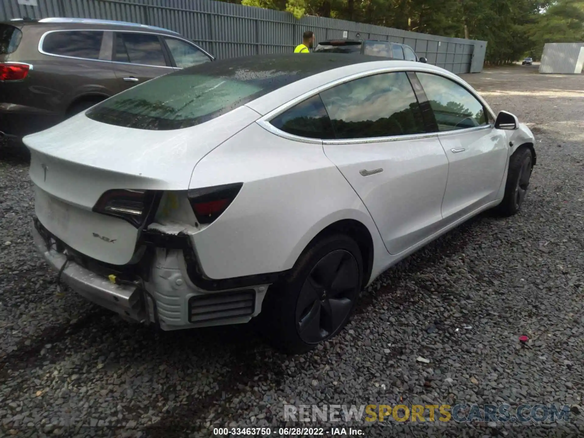 4 Photograph of a damaged car 5YJ3E1EA9LF706962 TESLA MODEL 3 2020