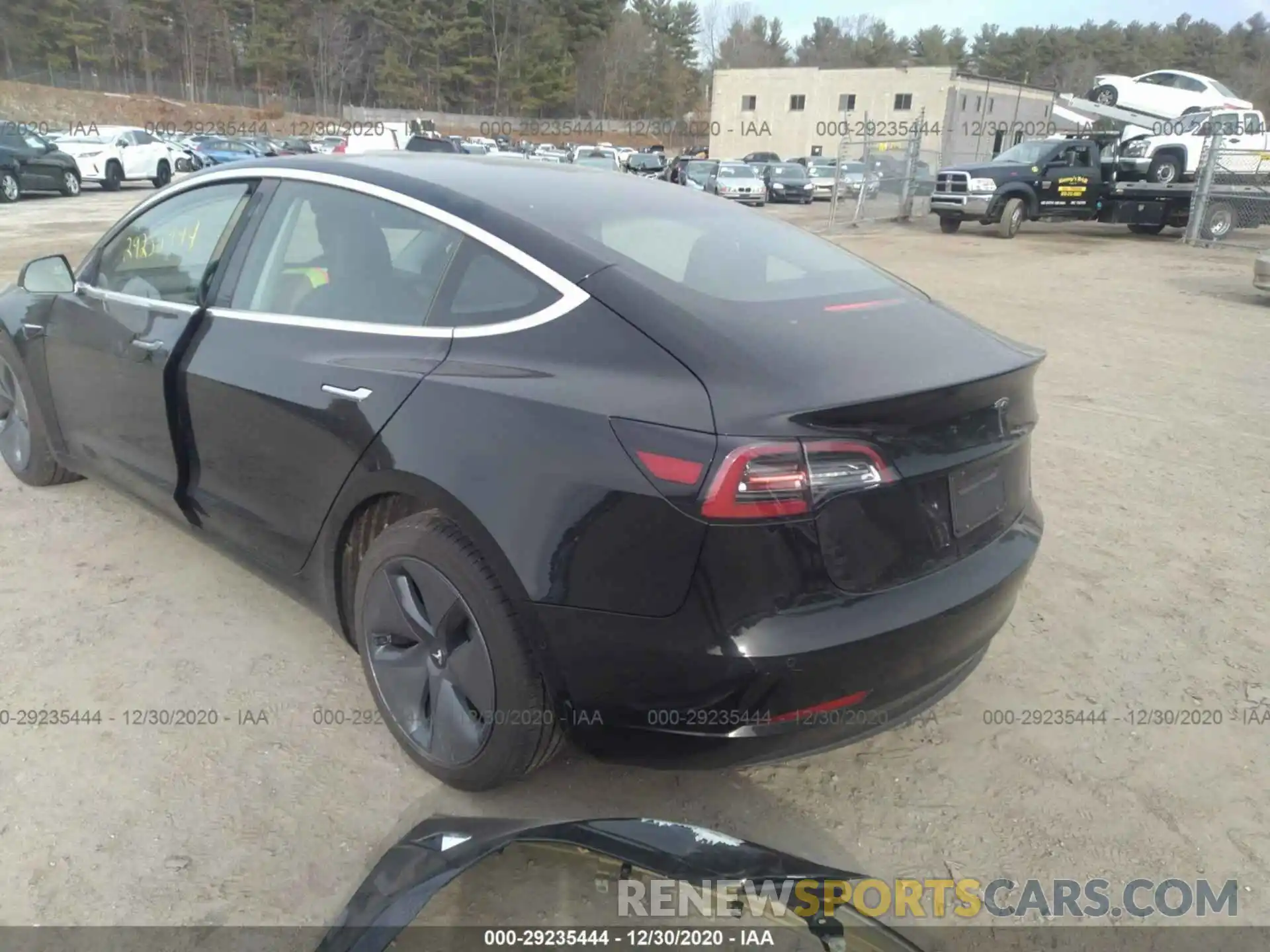 3 Photograph of a damaged car 5YJ3E1EA9LF736561 TESLA MODEL 3 2020