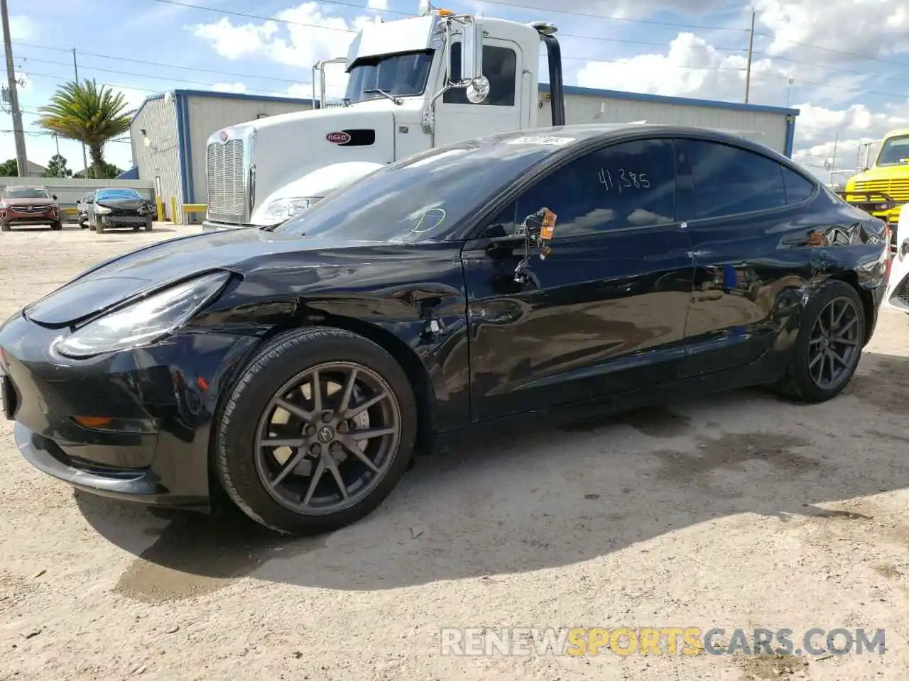 9 Photograph of a damaged car 5YJ3E1EA9LF736575 TESLA MODEL 3 2020