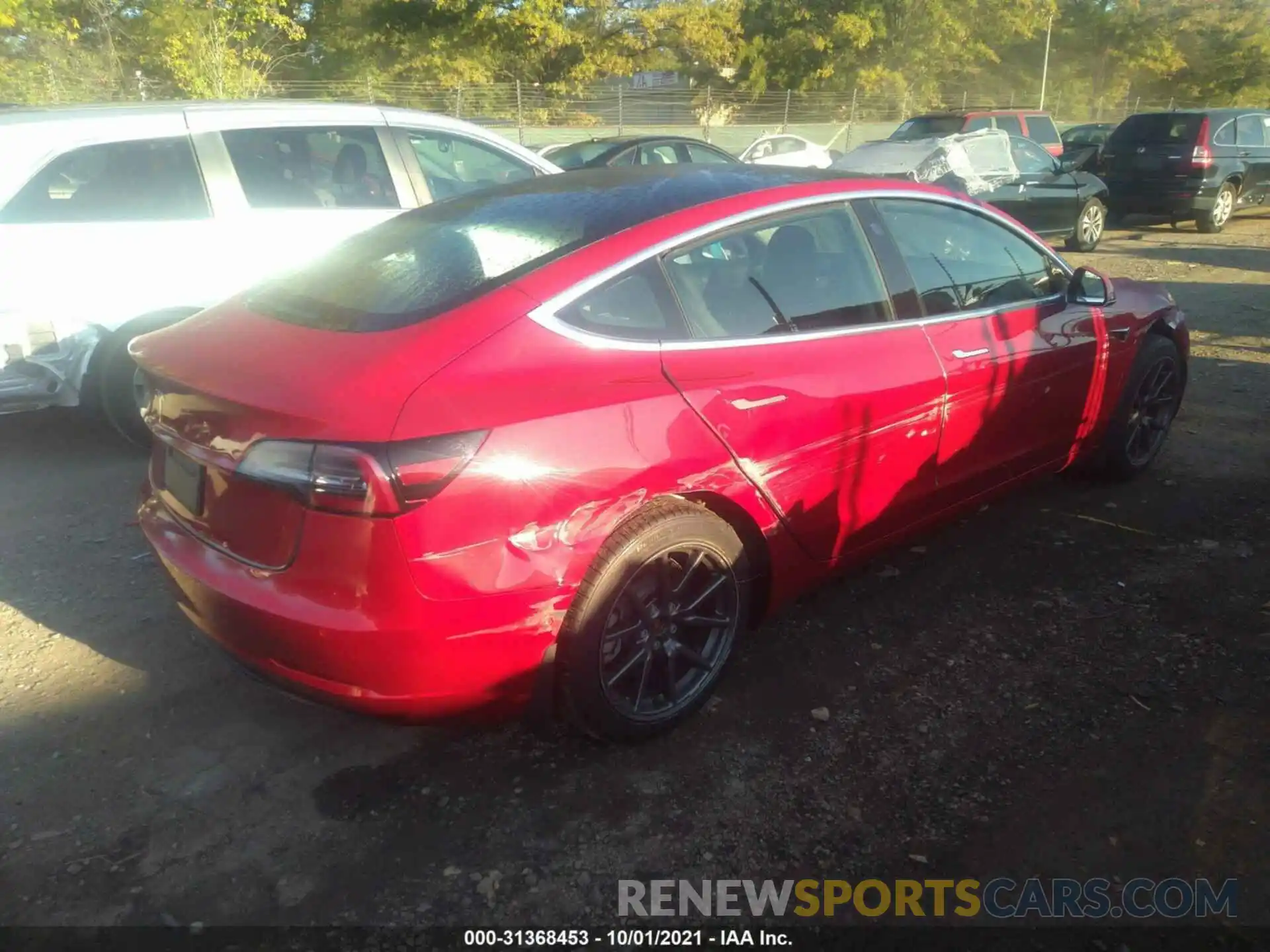 4 Photograph of a damaged car 5YJ3E1EA9LF739623 TESLA MODEL 3 2020