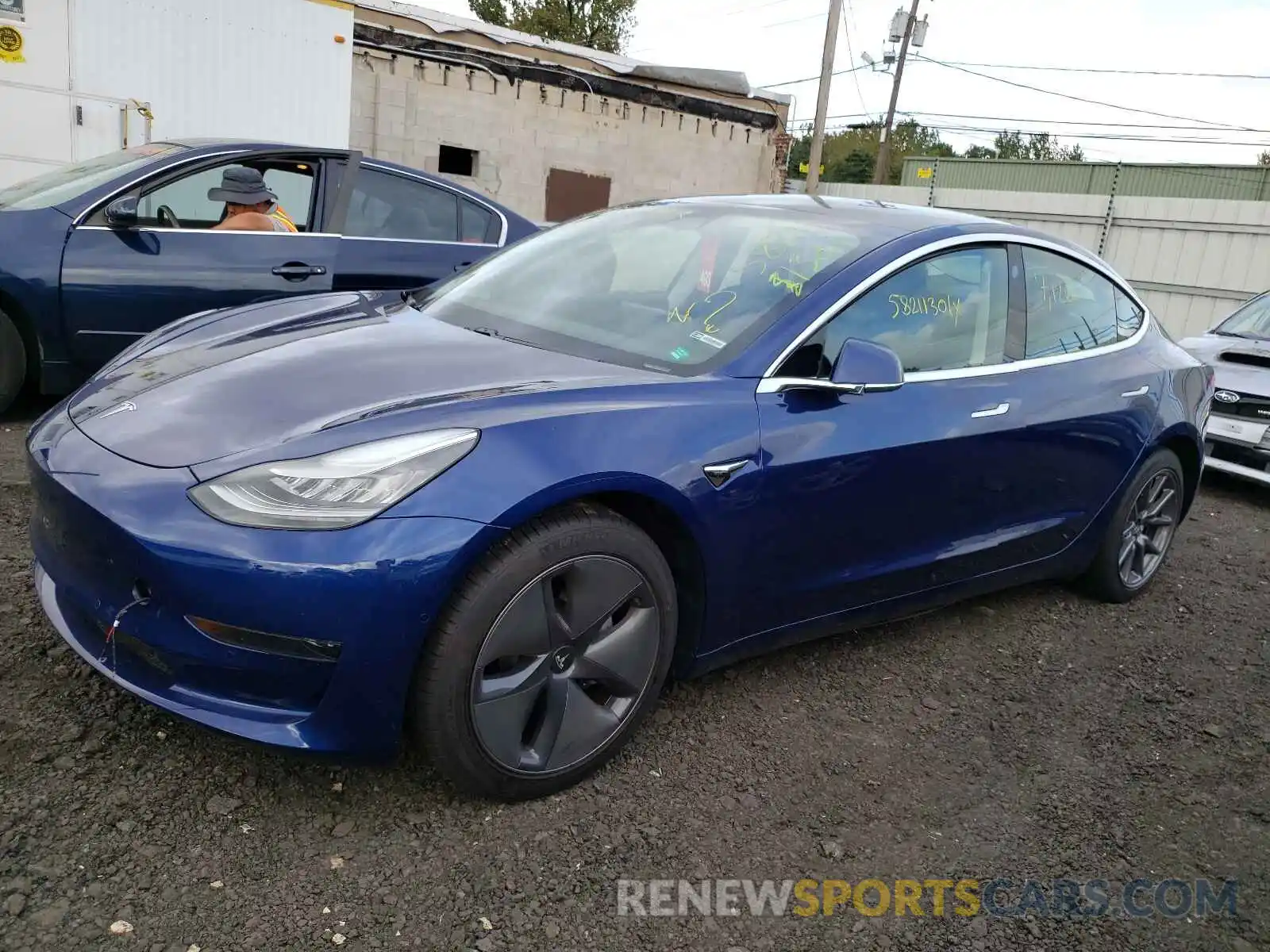 9 Photograph of a damaged car 5YJ3E1EA9LF739847 TESLA MODEL 3 2020