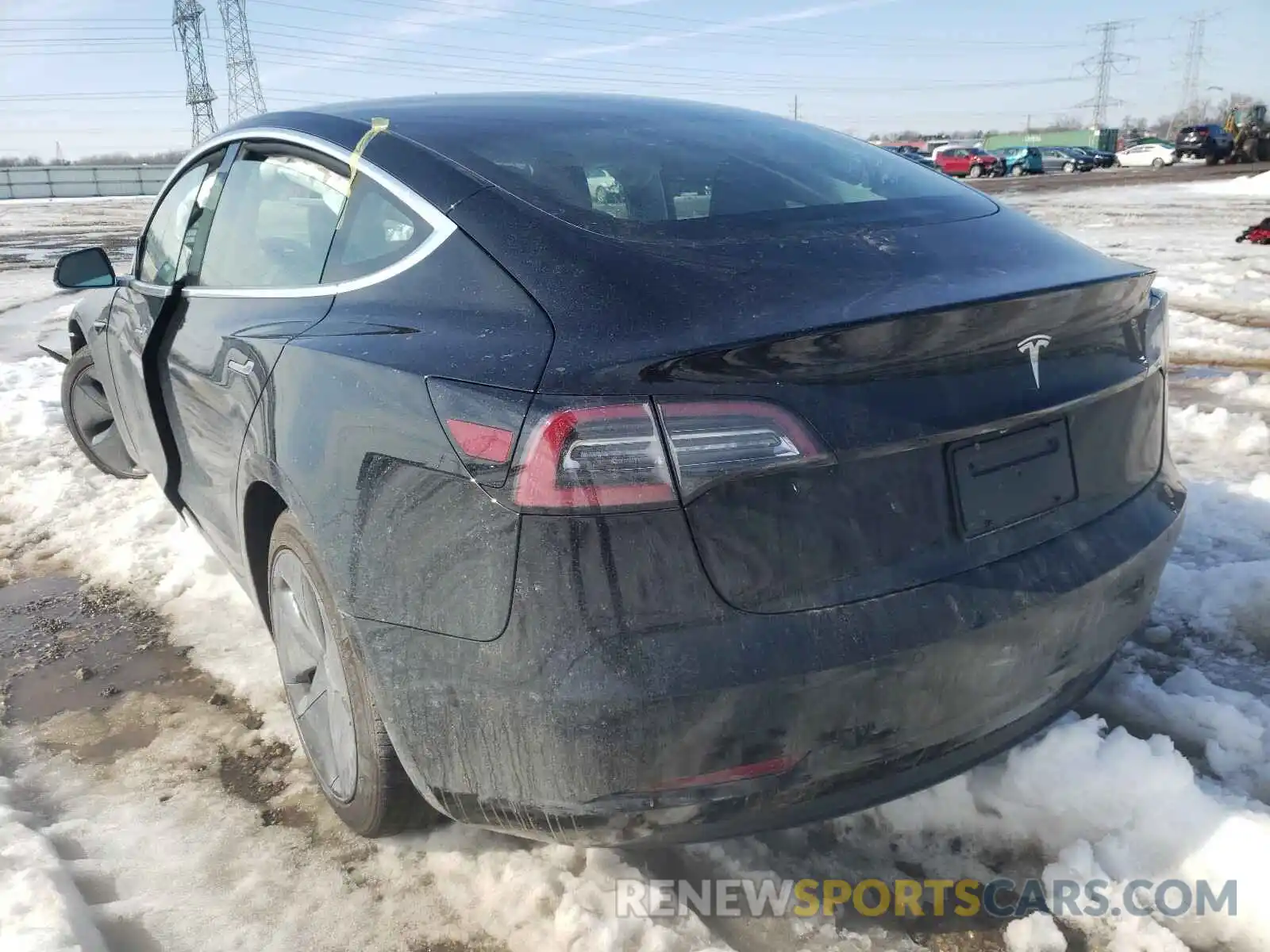 3 Photograph of a damaged car 5YJ3E1EA9LF784769 TESLA MODEL 3 2020