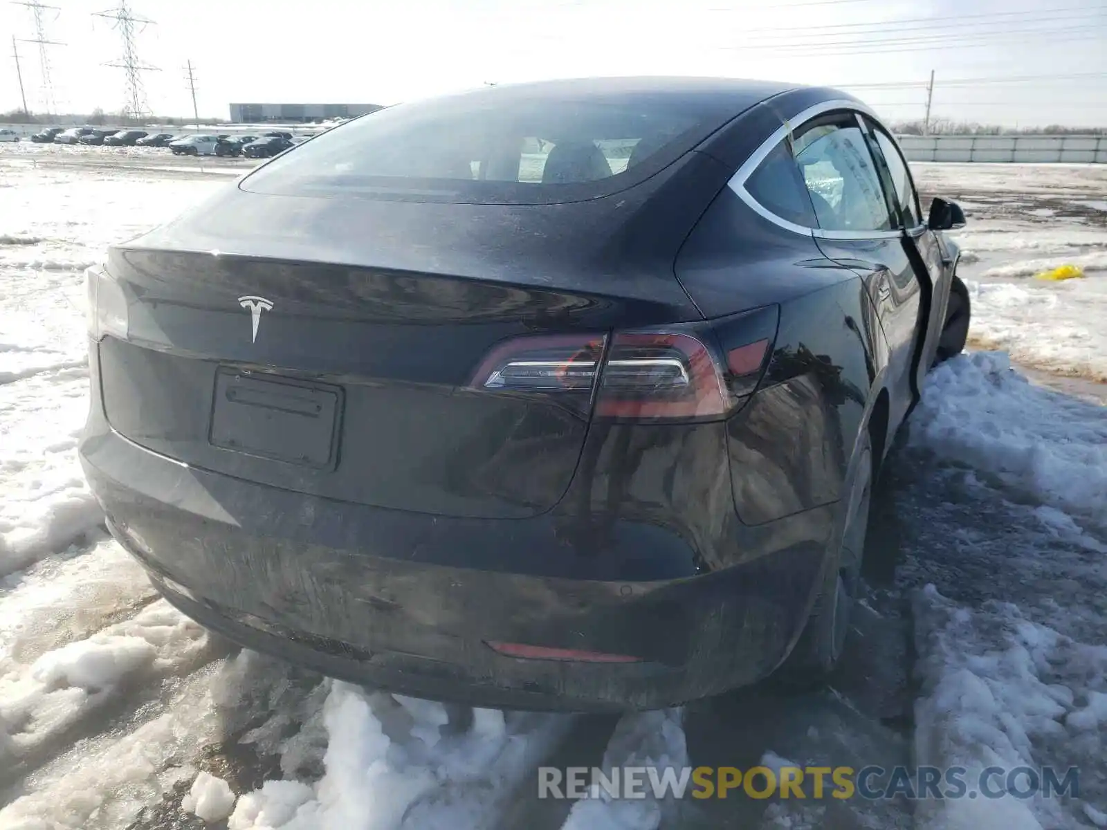 4 Photograph of a damaged car 5YJ3E1EA9LF784769 TESLA MODEL 3 2020