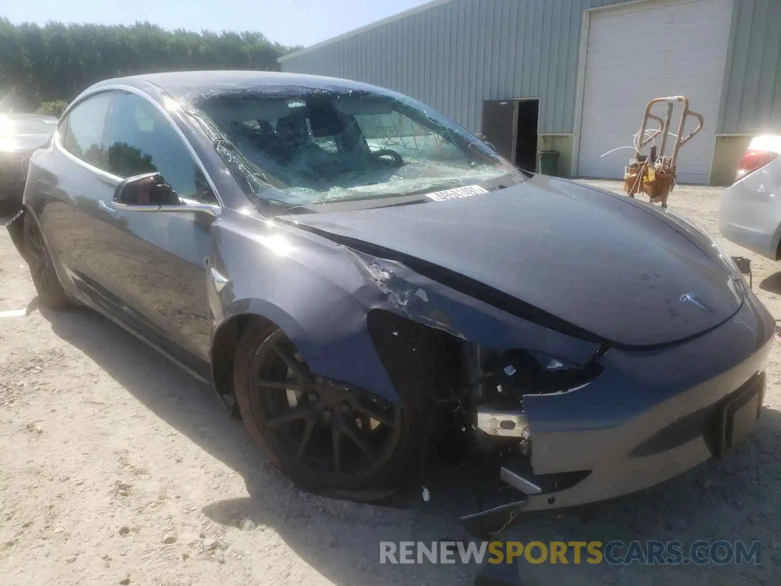 1 Photograph of a damaged car 5YJ3E1EA9LF784870 TESLA MODEL 3 2020