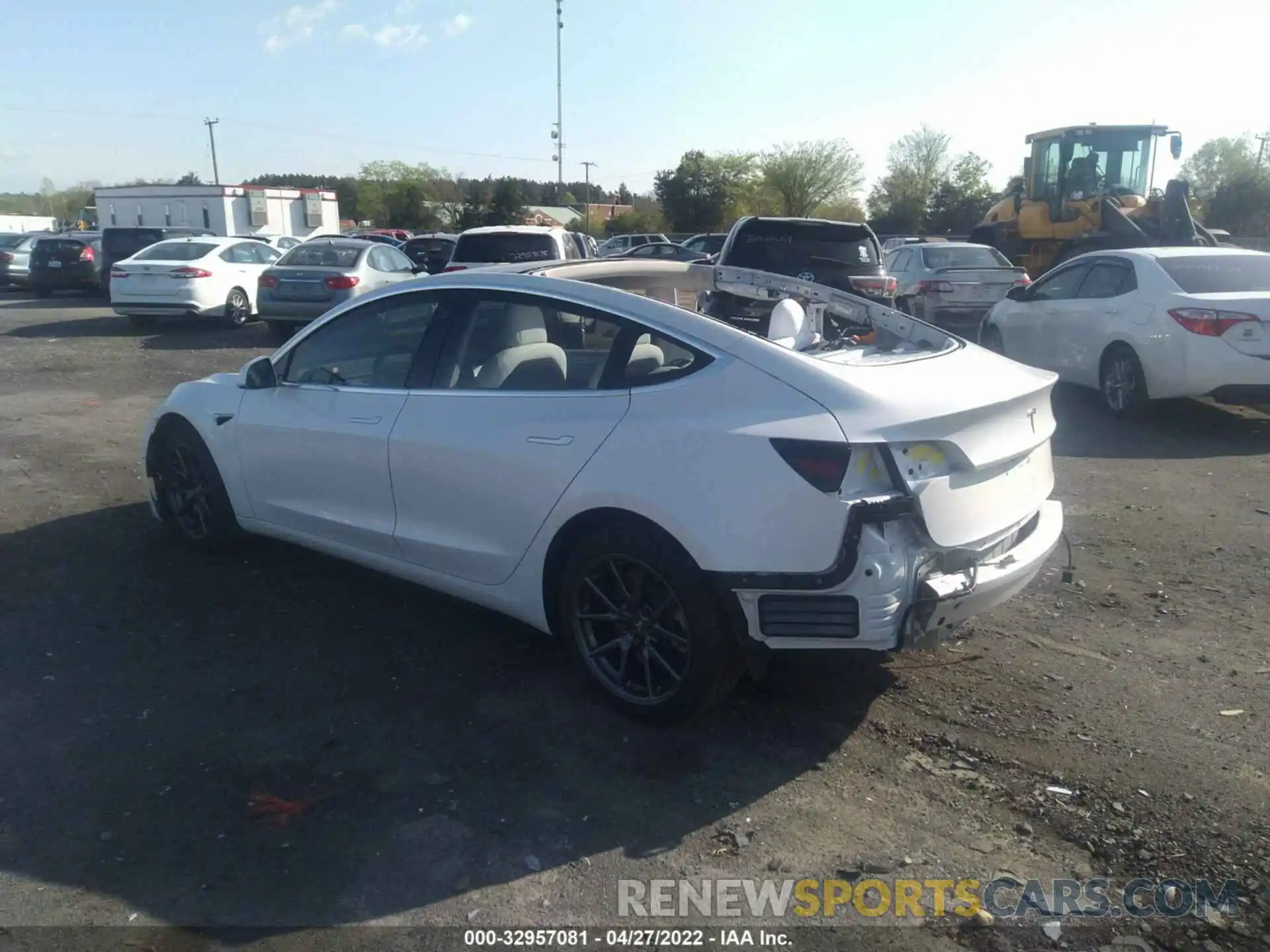 3 Фотография поврежденного автомобиля 5YJ3E1EA9LF793262 TESLA MODEL 3 2020