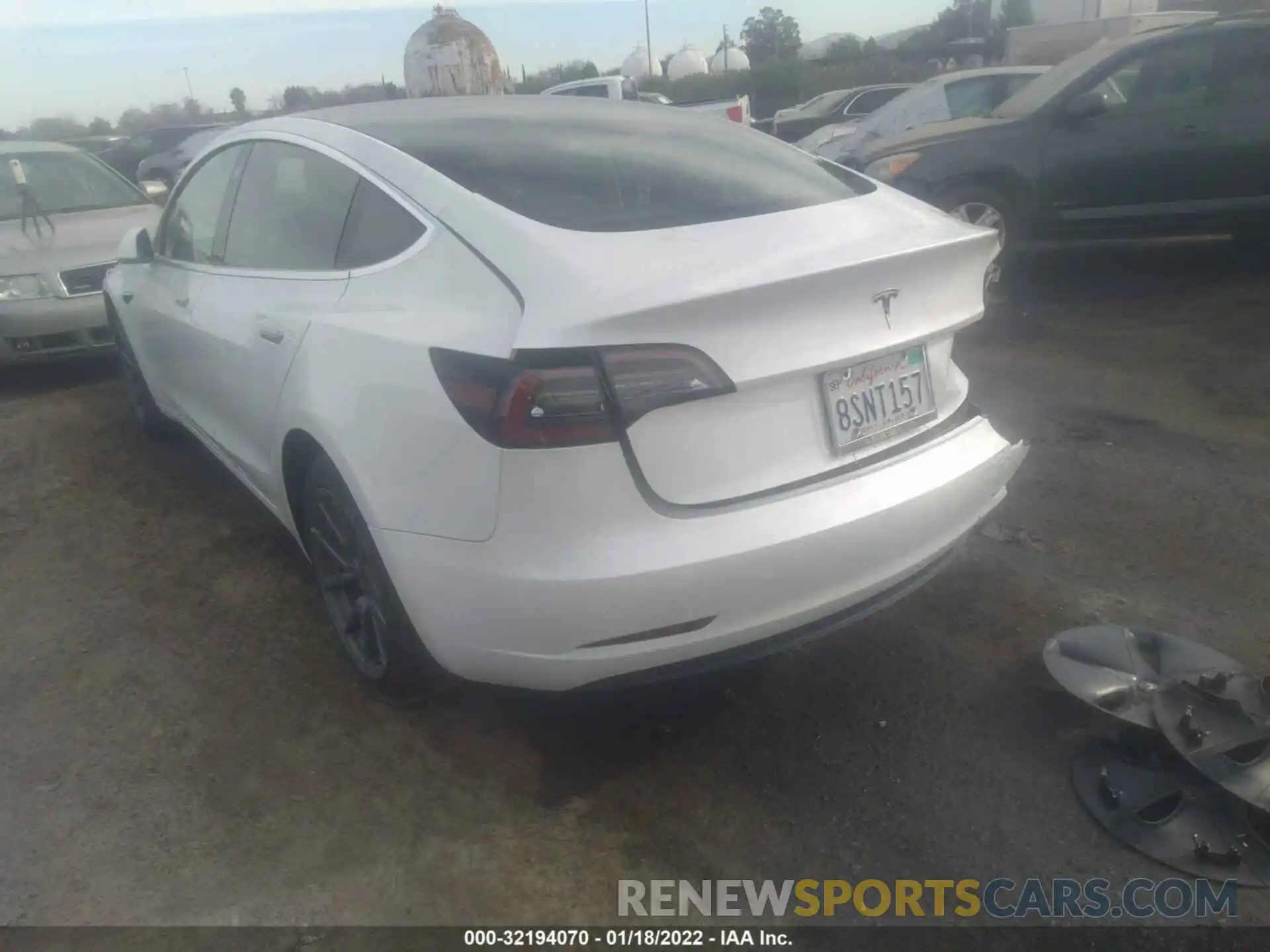 3 Photograph of a damaged car 5YJ3E1EA9LF798526 TESLA MODEL 3 2020