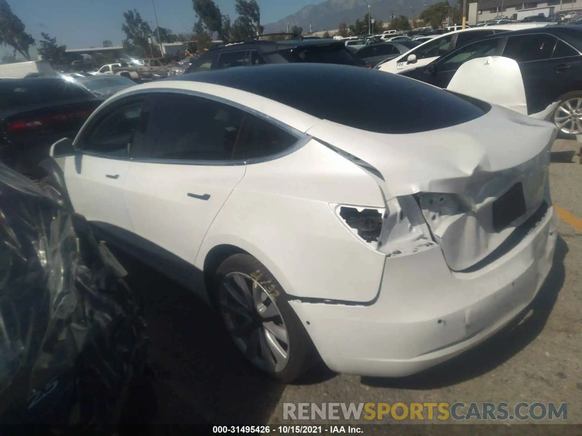 3 Photograph of a damaged car 5YJ3E1EA9LF806897 TESLA MODEL 3 2020