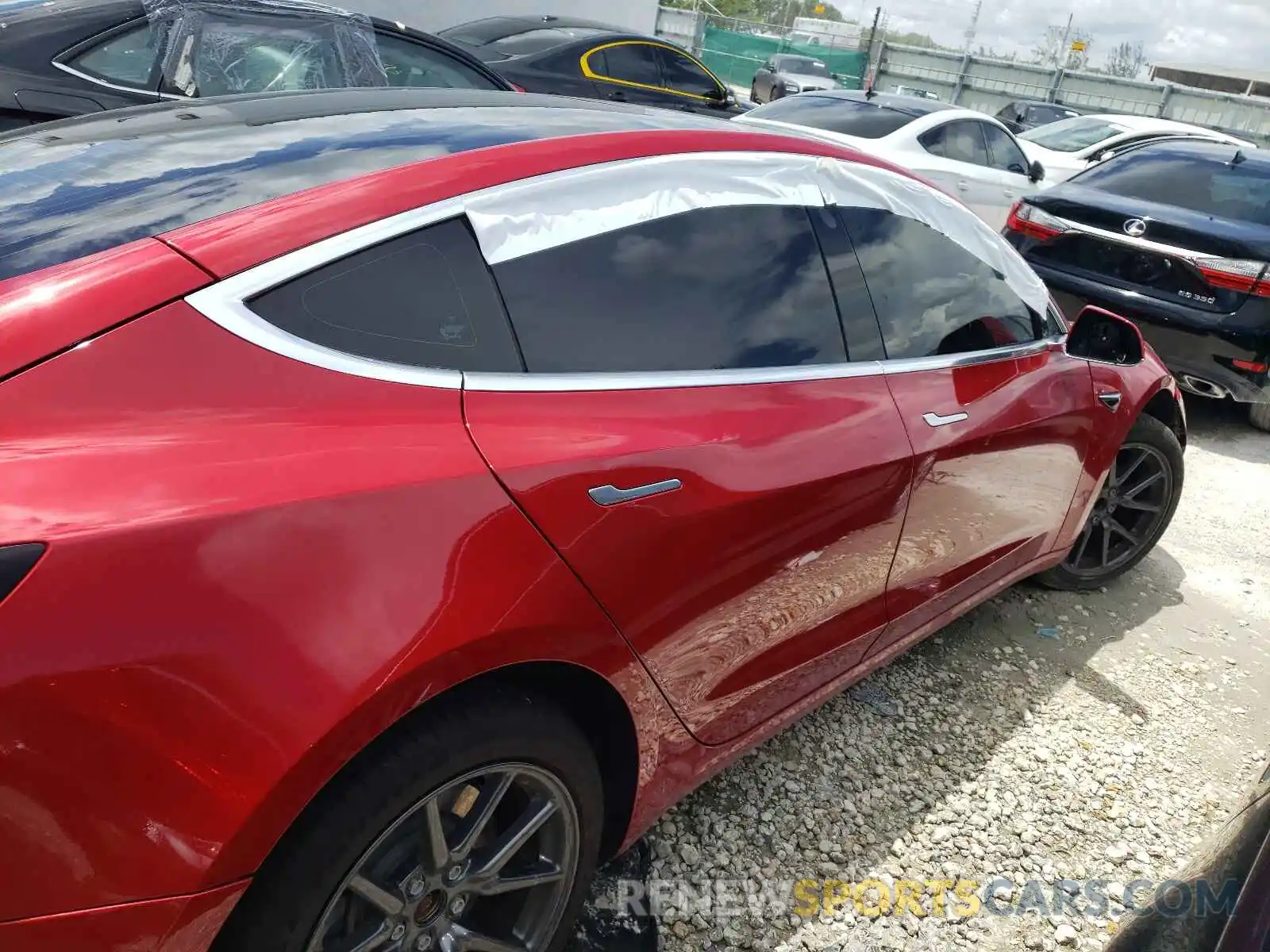 6 Фотография поврежденного автомобиля 5YJ3E1EAXLF606580 TESLA MODEL 3 2020