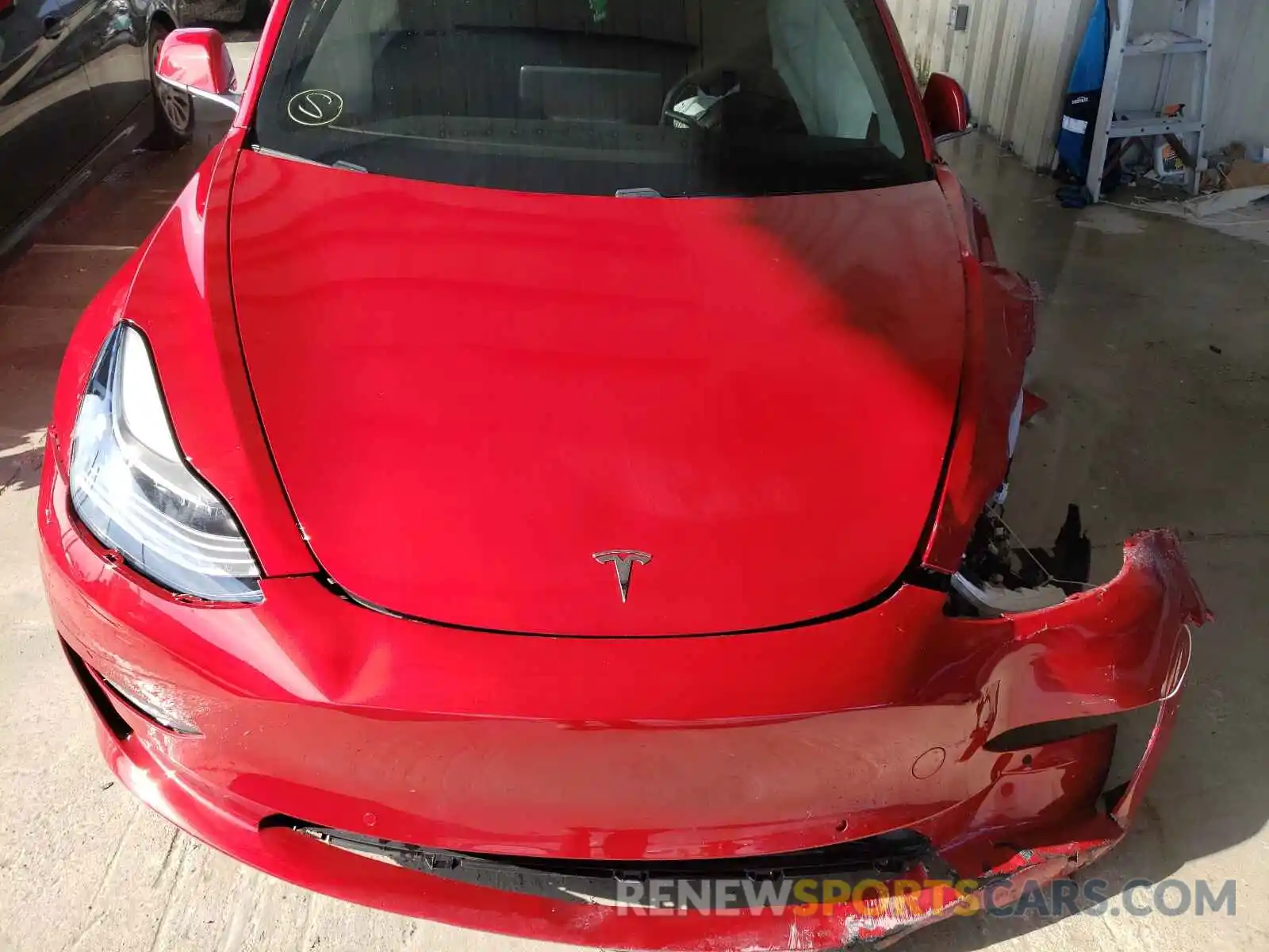 7 Photograph of a damaged car 5YJ3E1EAXLF606580 TESLA MODEL 3 2020