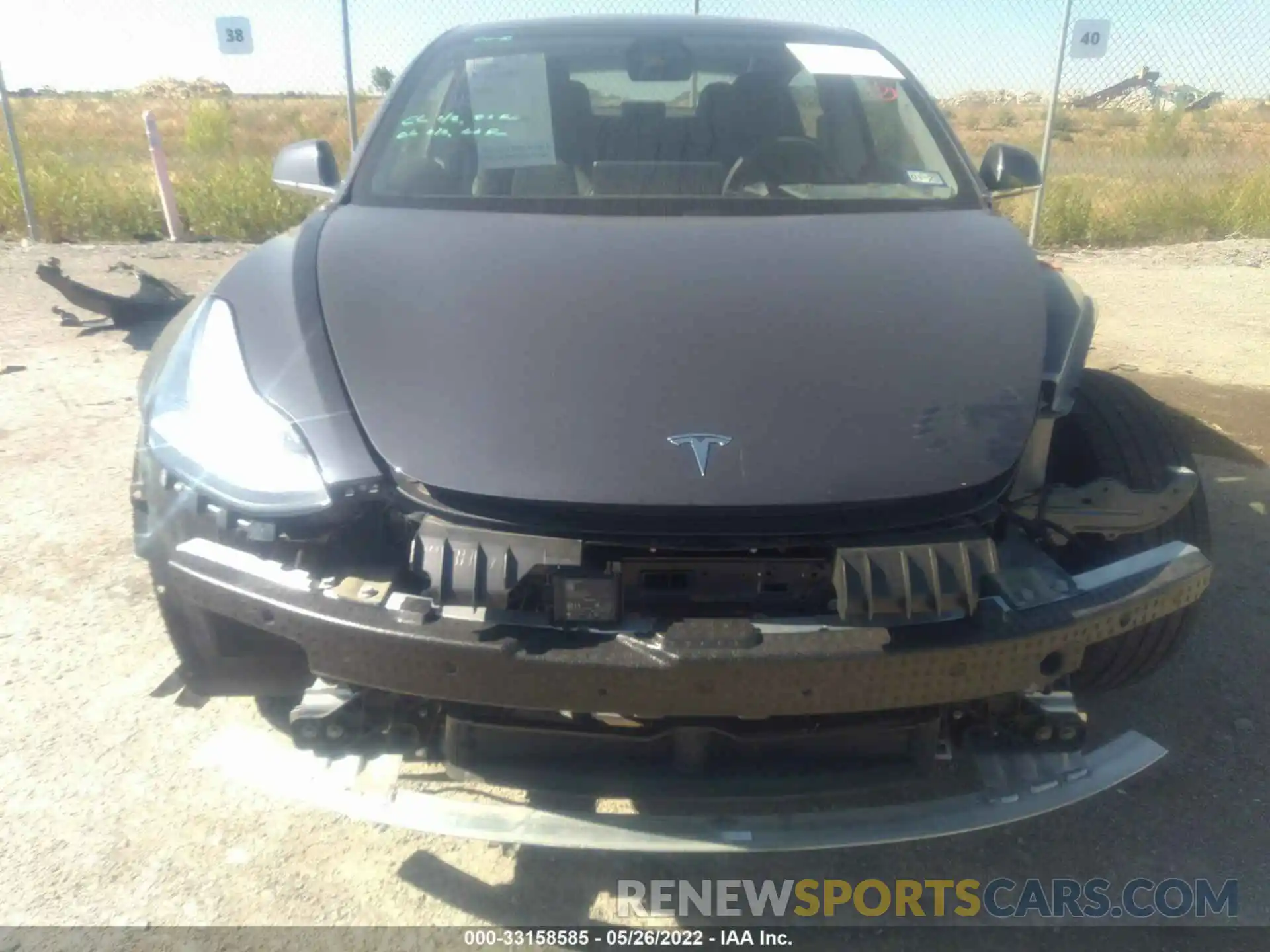 6 Photograph of a damaged car 5YJ3E1EAXLF611391 TESLA MODEL 3 2020